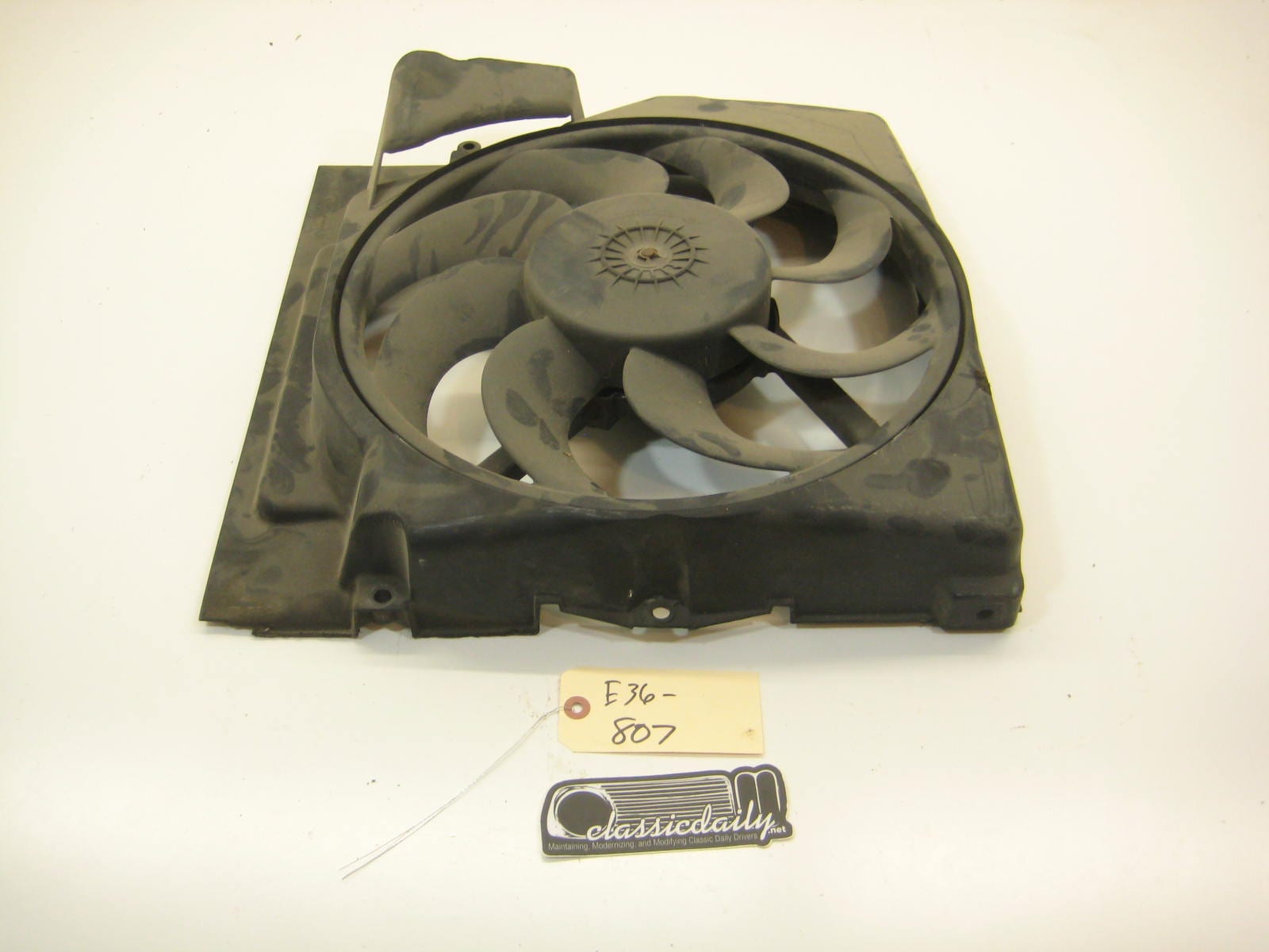 bmw e36 325 328 m3 front aux fan