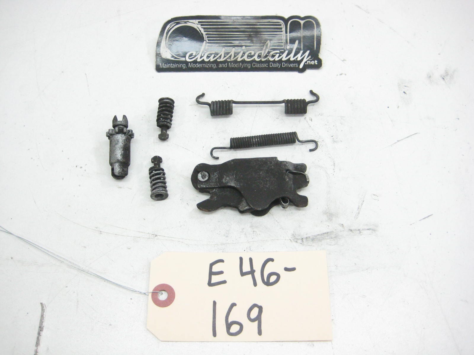 bmw e46 325 330 m3 rear parking brake hardware 2