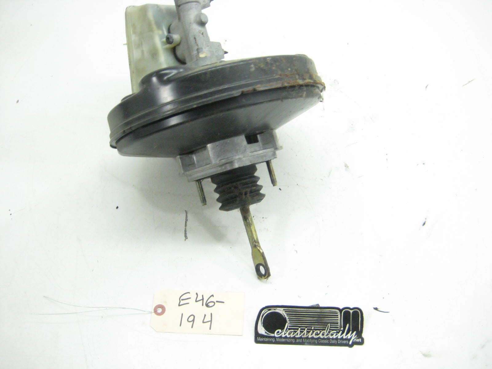 bmw e46 325 330 m3 brake booster and master cylinder