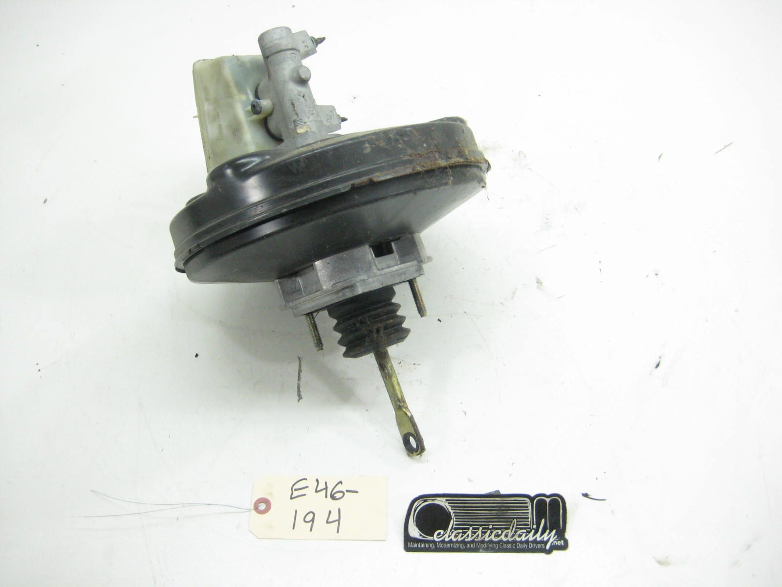 bmw e46 325 330 m3 brake booster and master cylinder