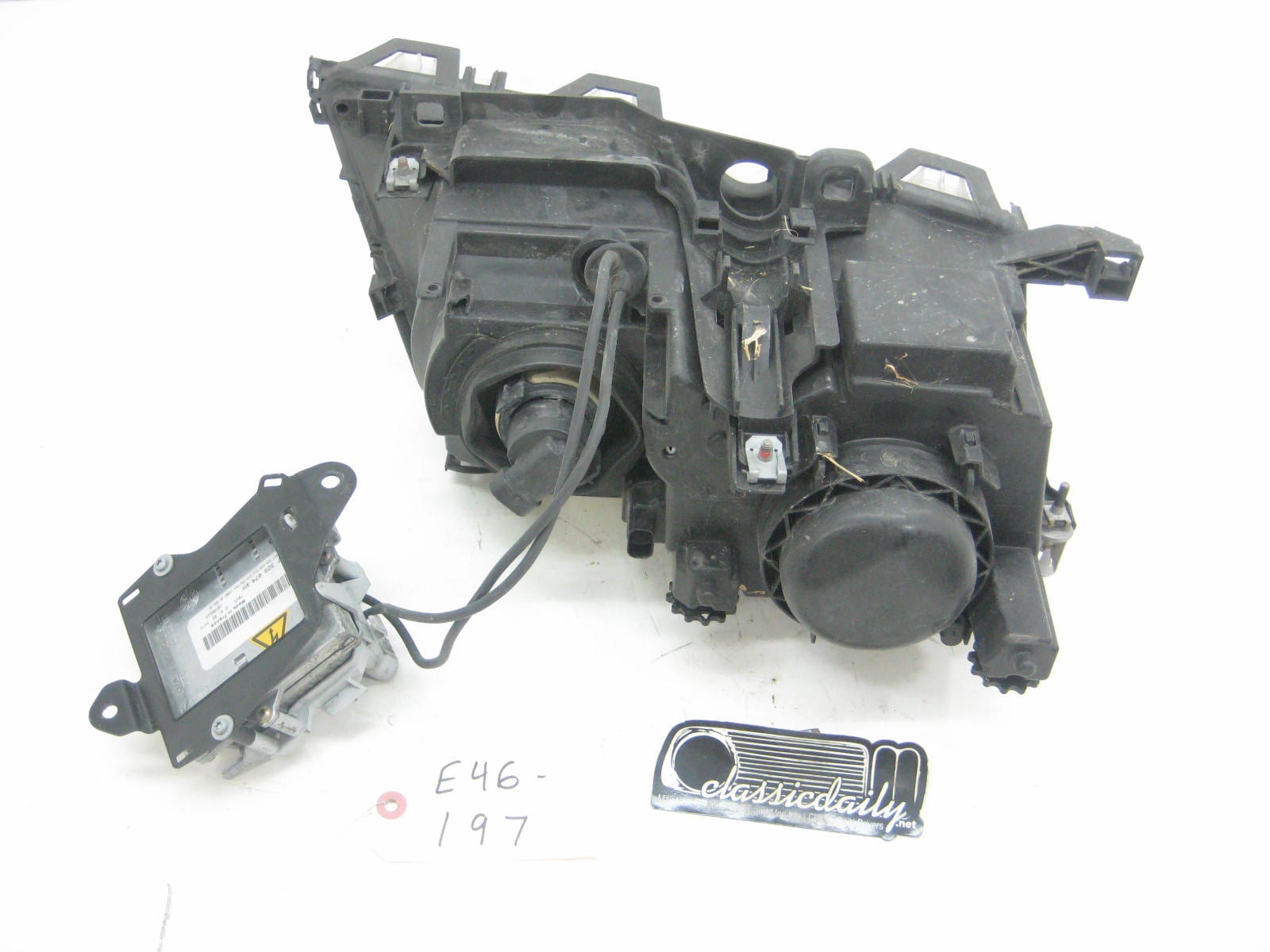 bmw e46 325 330 m3 drivers side xenon headlight