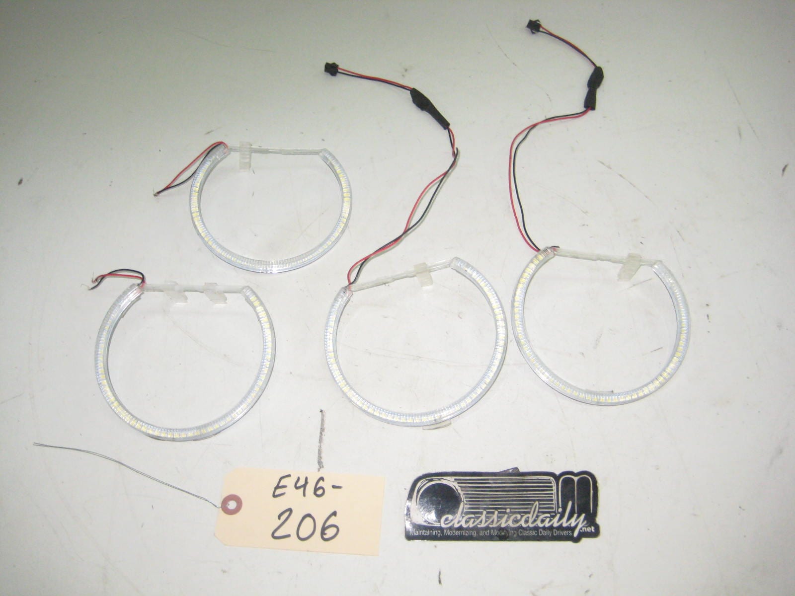 bmw e46 325 330 m3 aftermarket halo lights