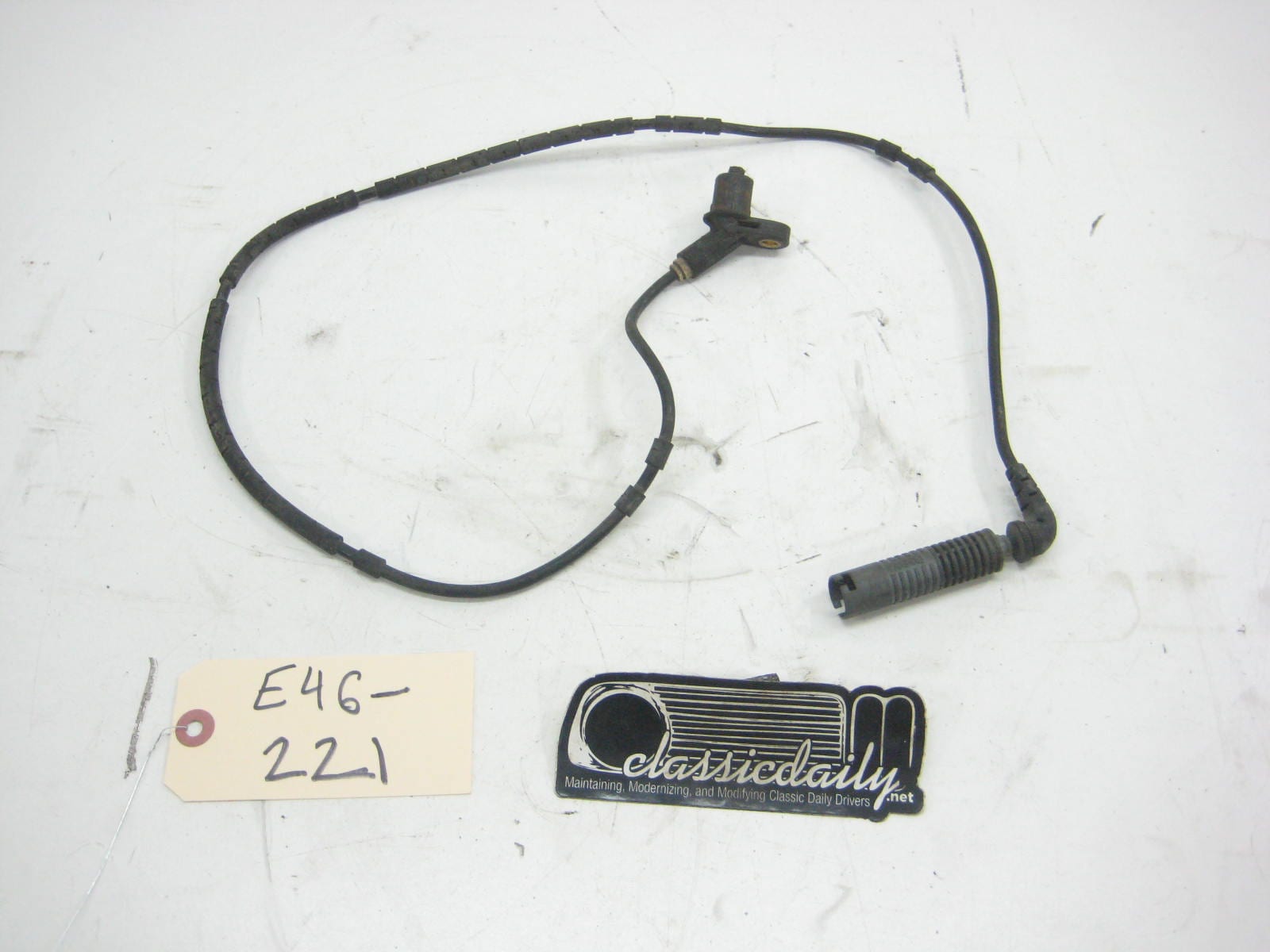bmw e46 325 330 m3 rear abs wheel speed sensor 2