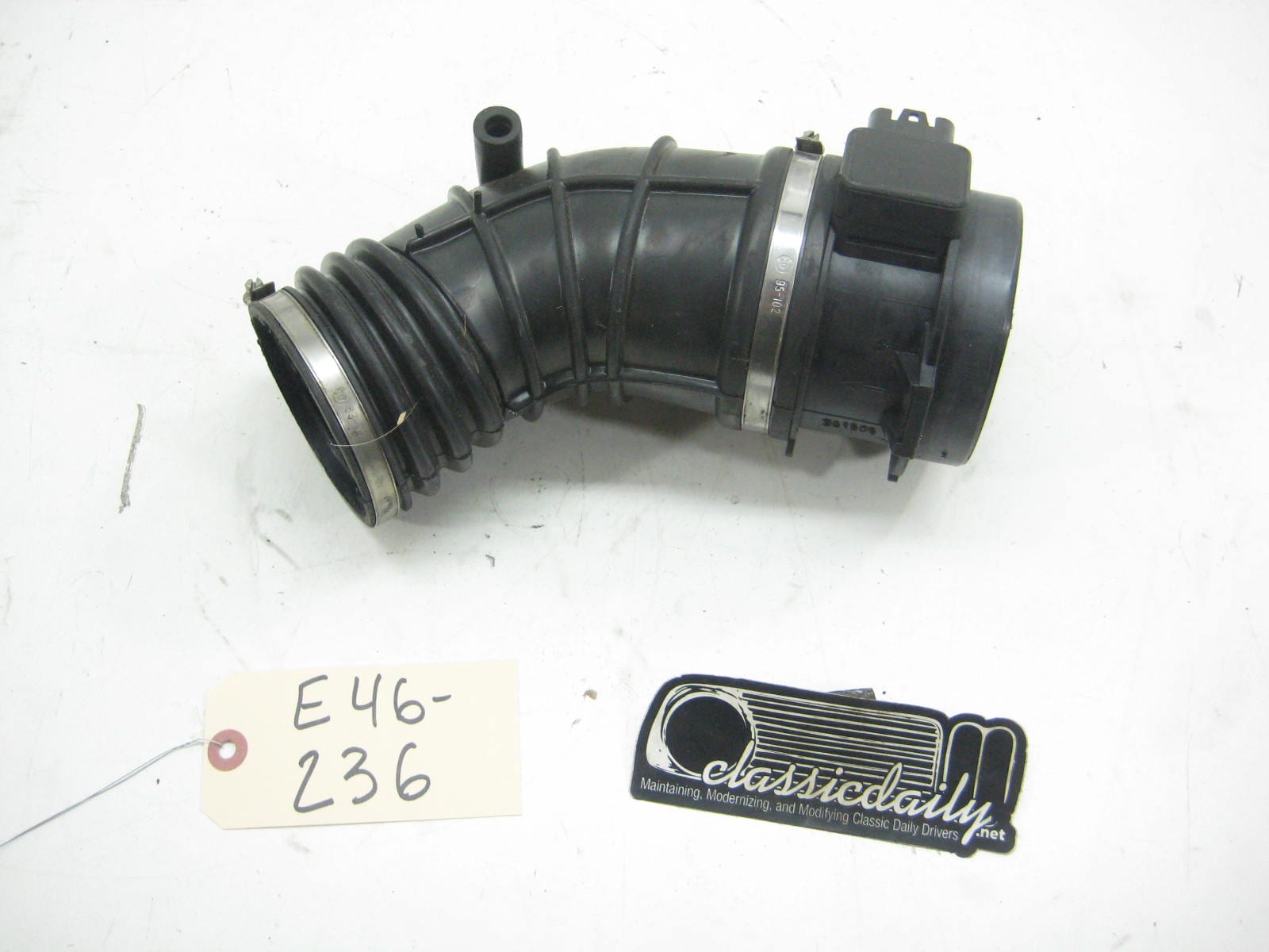 bmw e46 325 330 m56 maf and intake boot