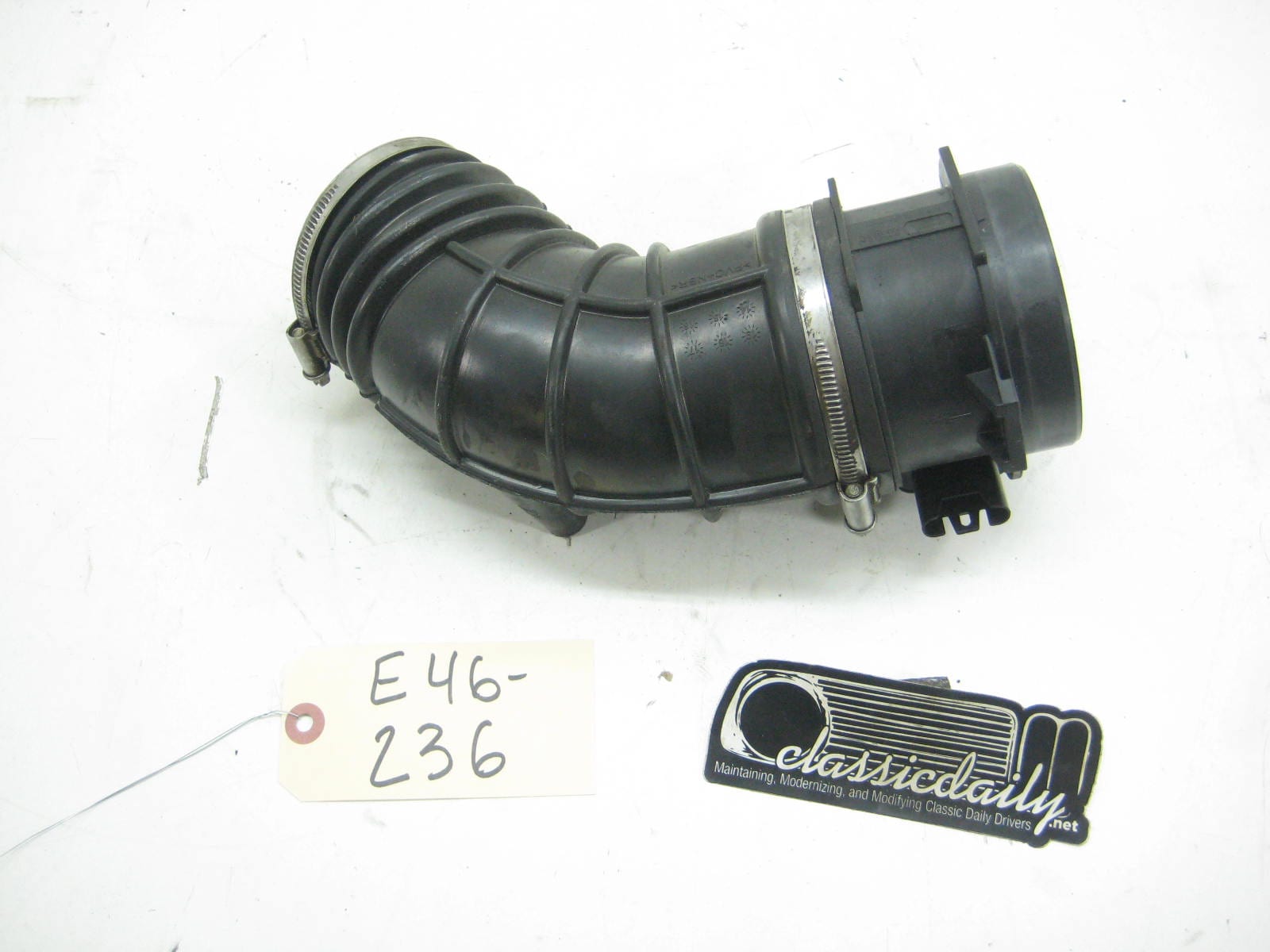 bmw e46 325 330 m56 maf and intake boot