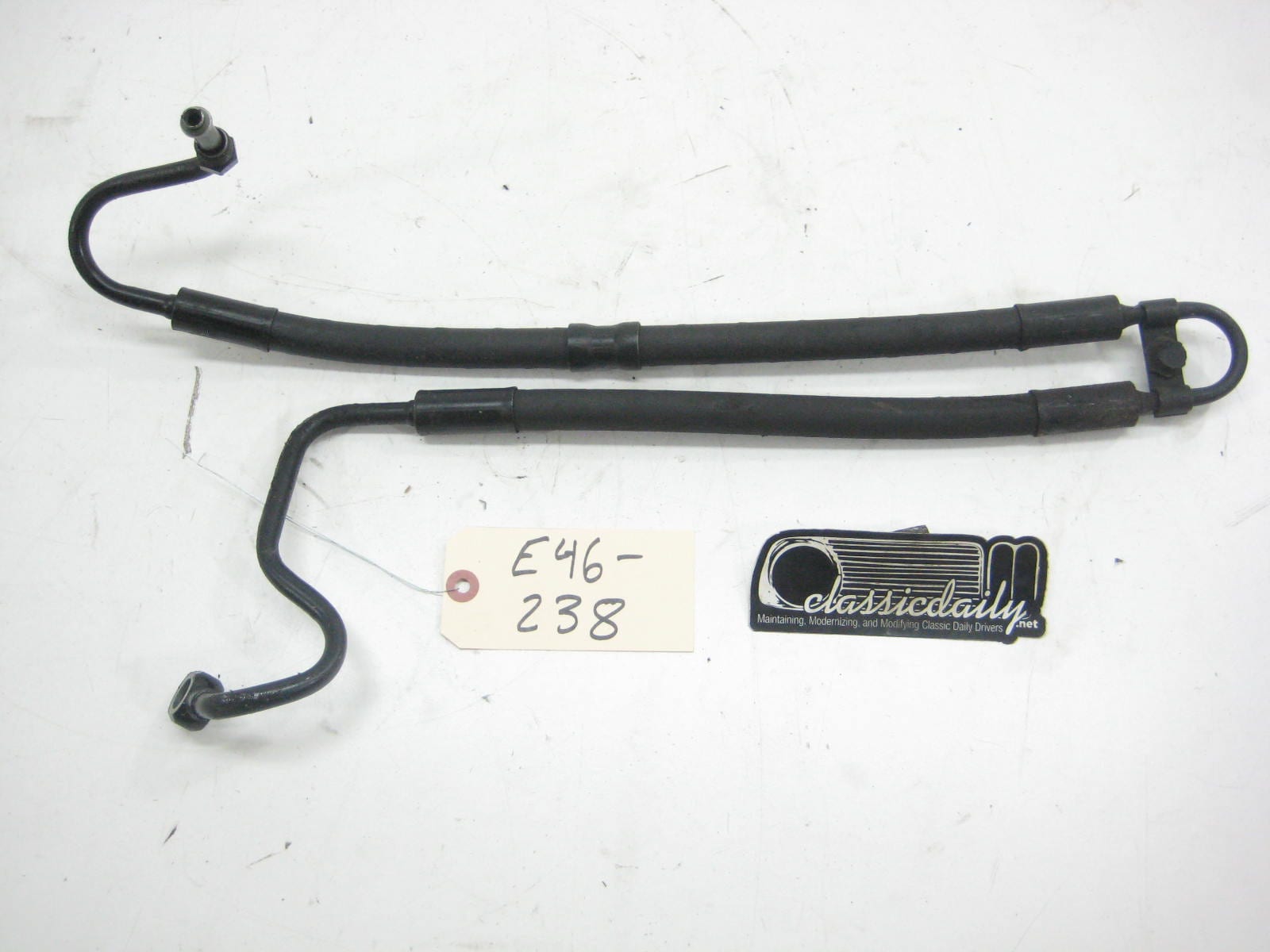 bmw e46 325 330 m56 m54 power steering line high pressure