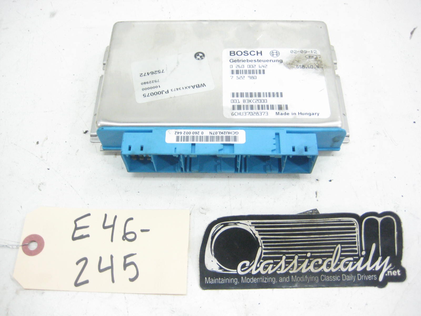 bmw e46 325 330 m54 transmission module tcu