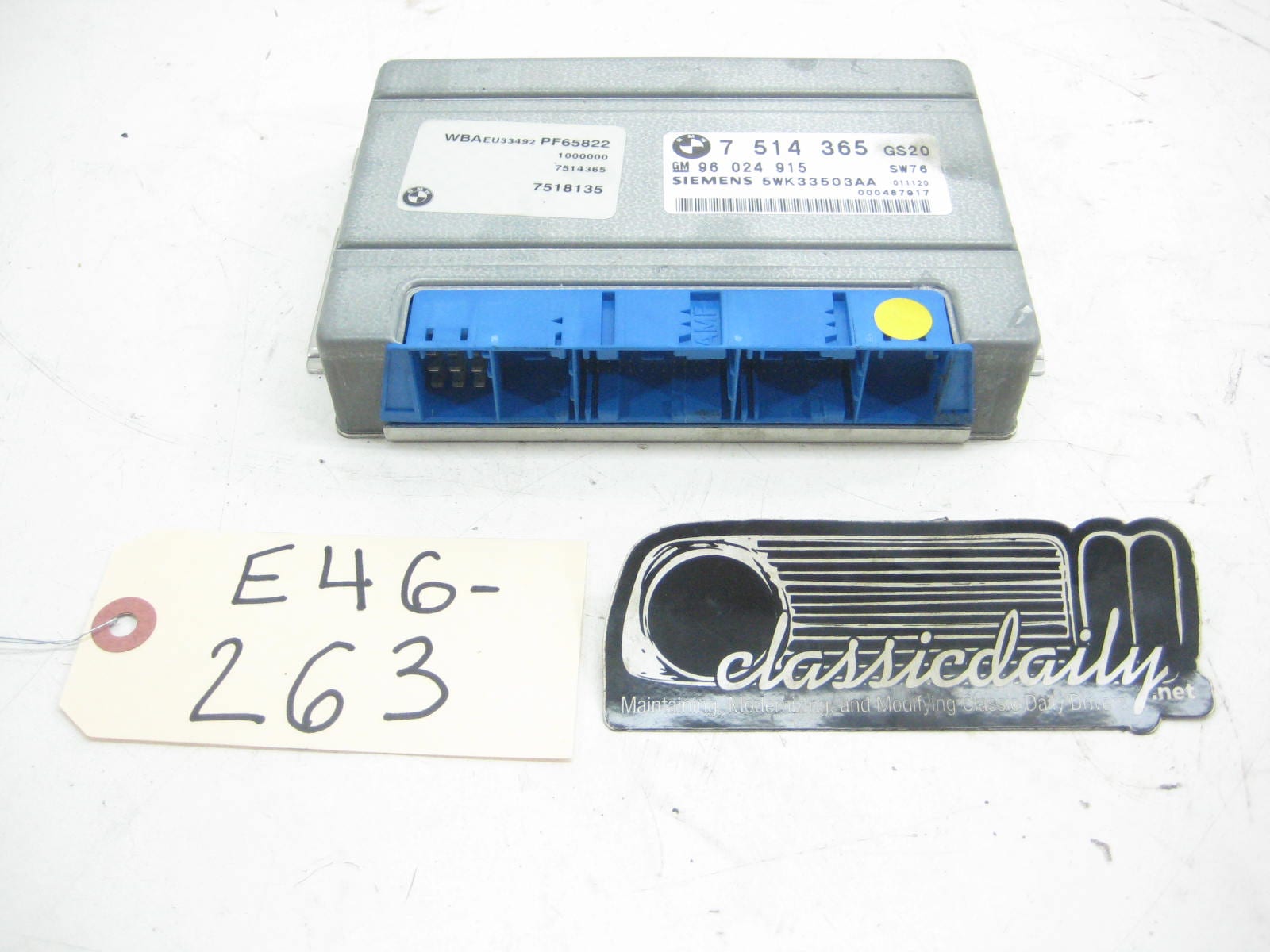 bmw e46 325 330 7 514 365 tcm