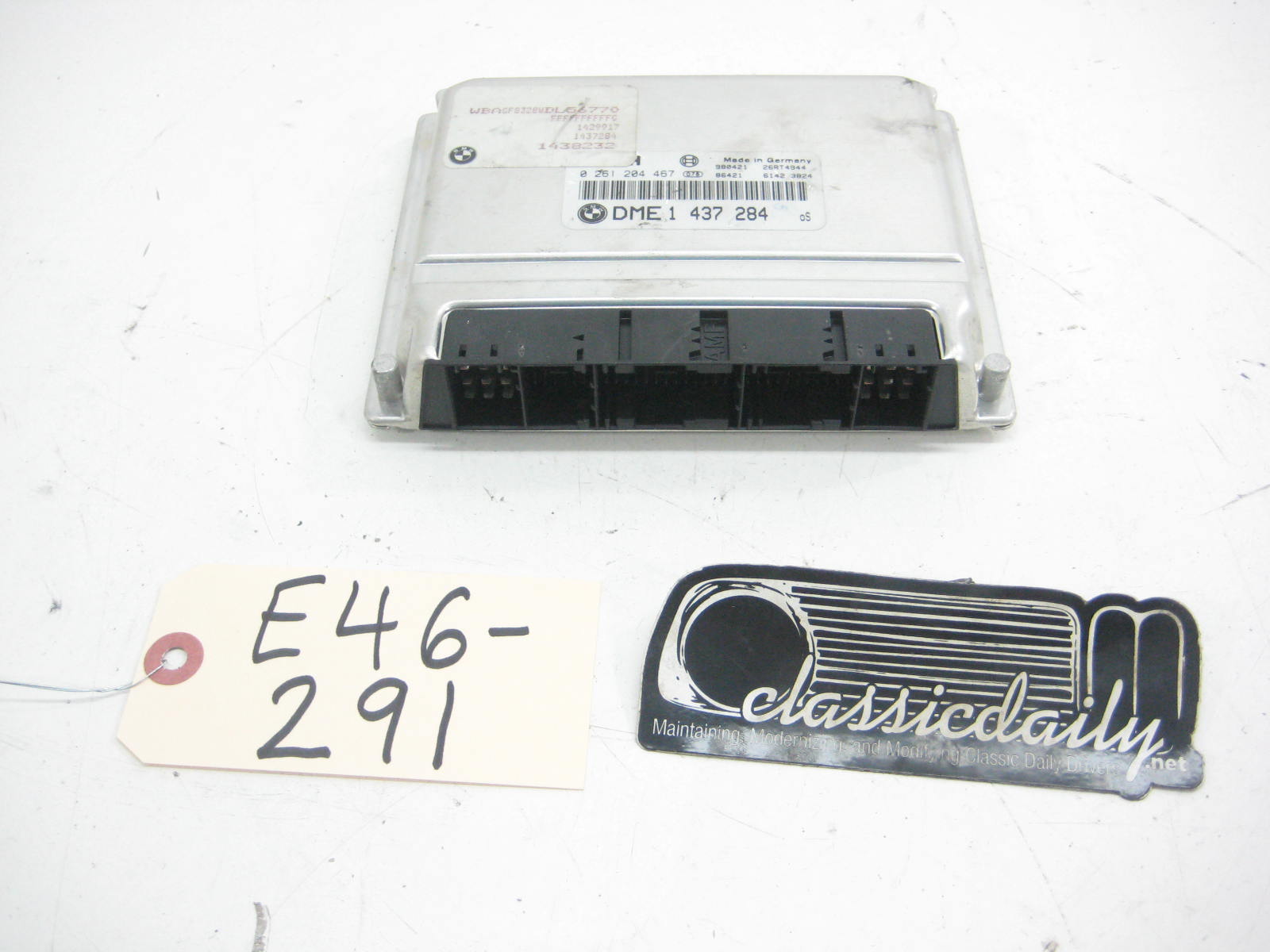 BMW 740 E38 E38 740 DME 1437284  0261204467 e46 291