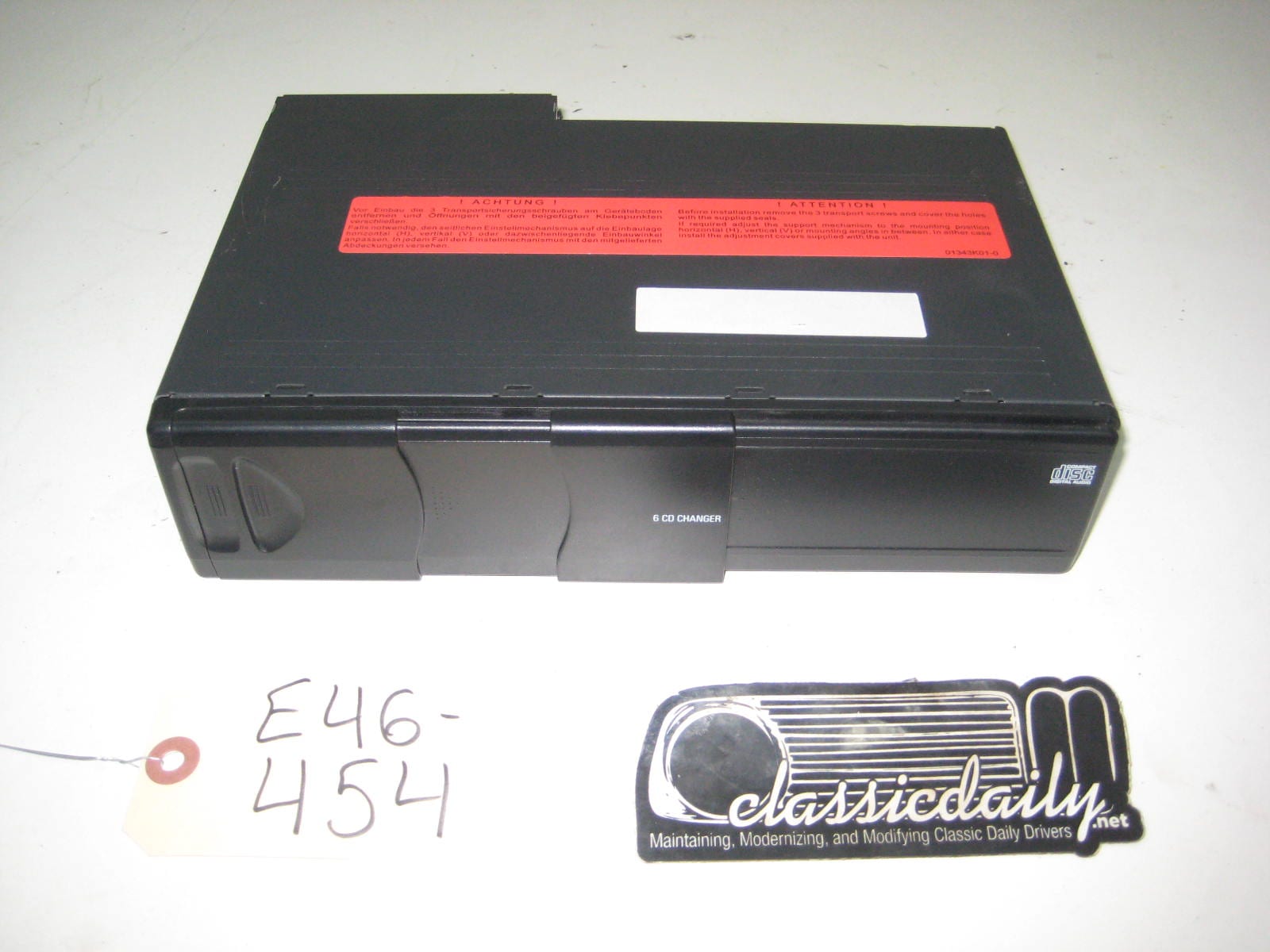 bmw e46 325 330 65 12 6 913 389 6 cd changer