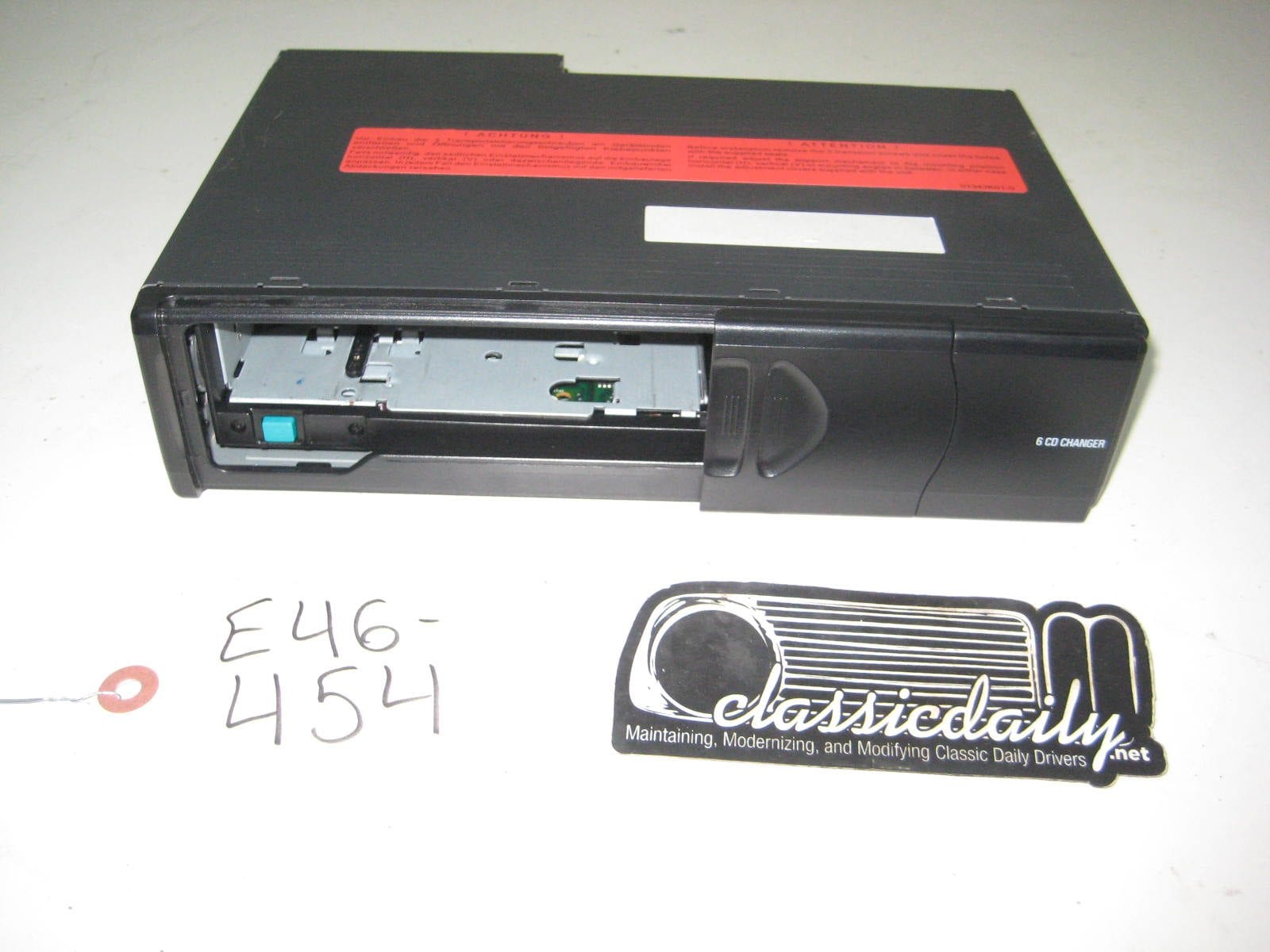 bmw e46 325 330 65 12 6 913 389 6 cd changer