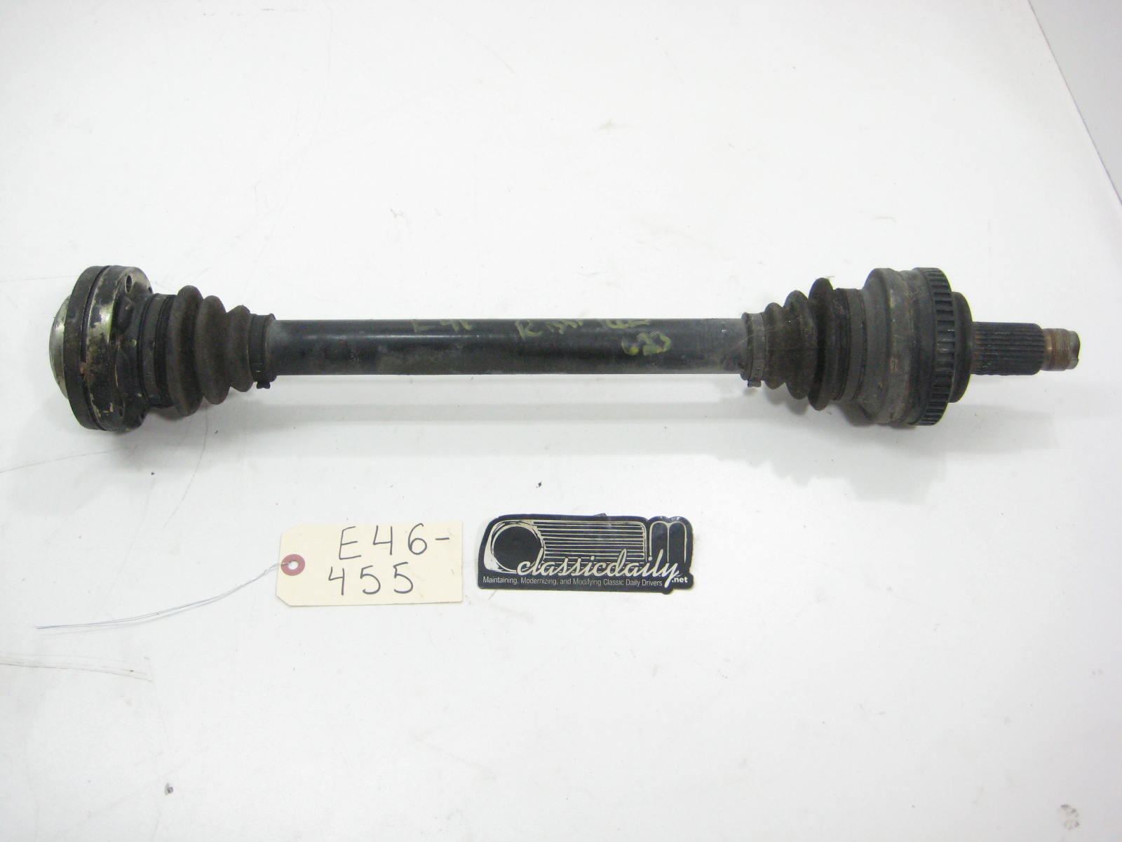bmw e46 325 330 axle cv shaft passenger right
