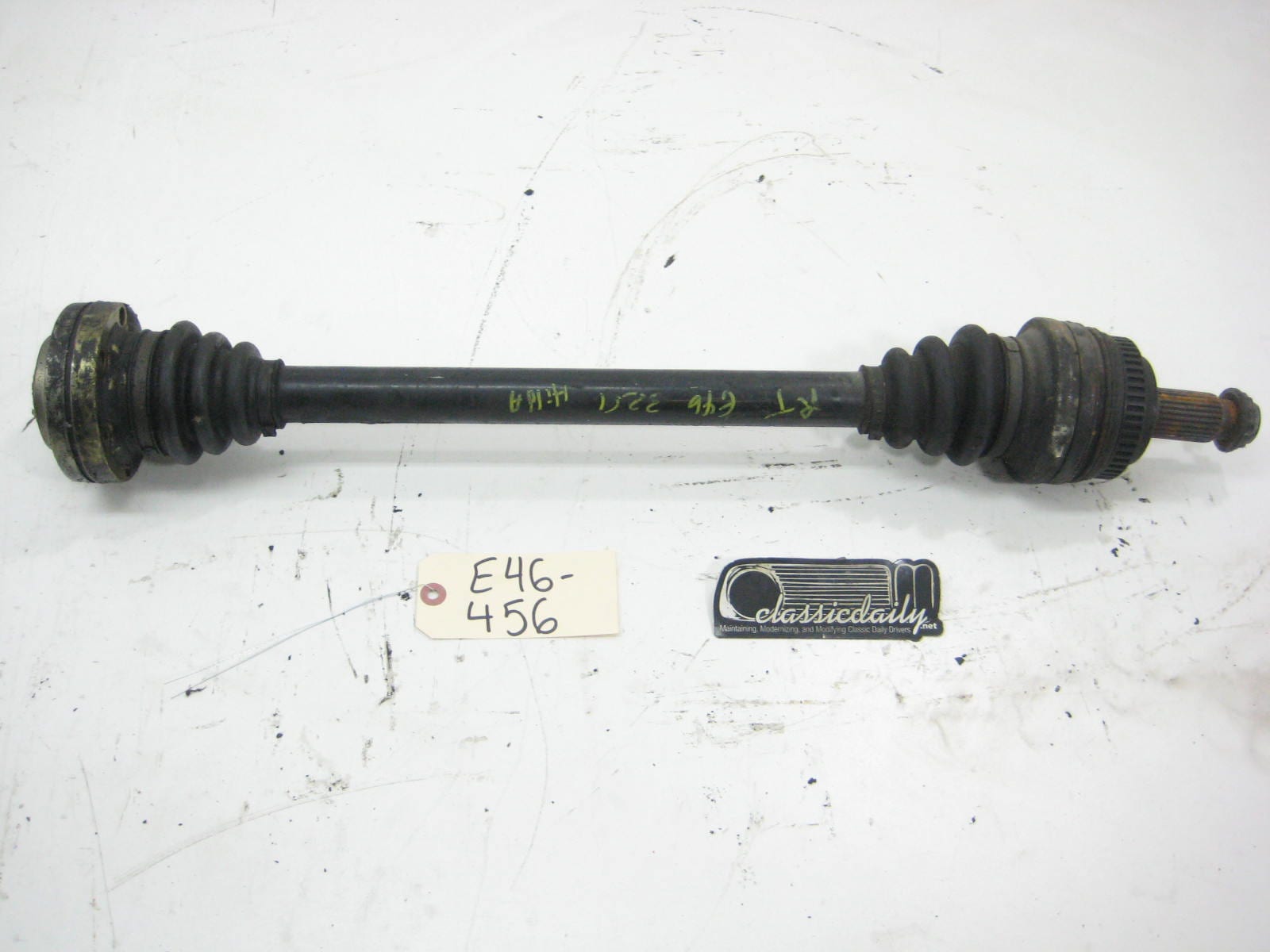 bmw e46 325 330 axle cv shaft passenger right 2