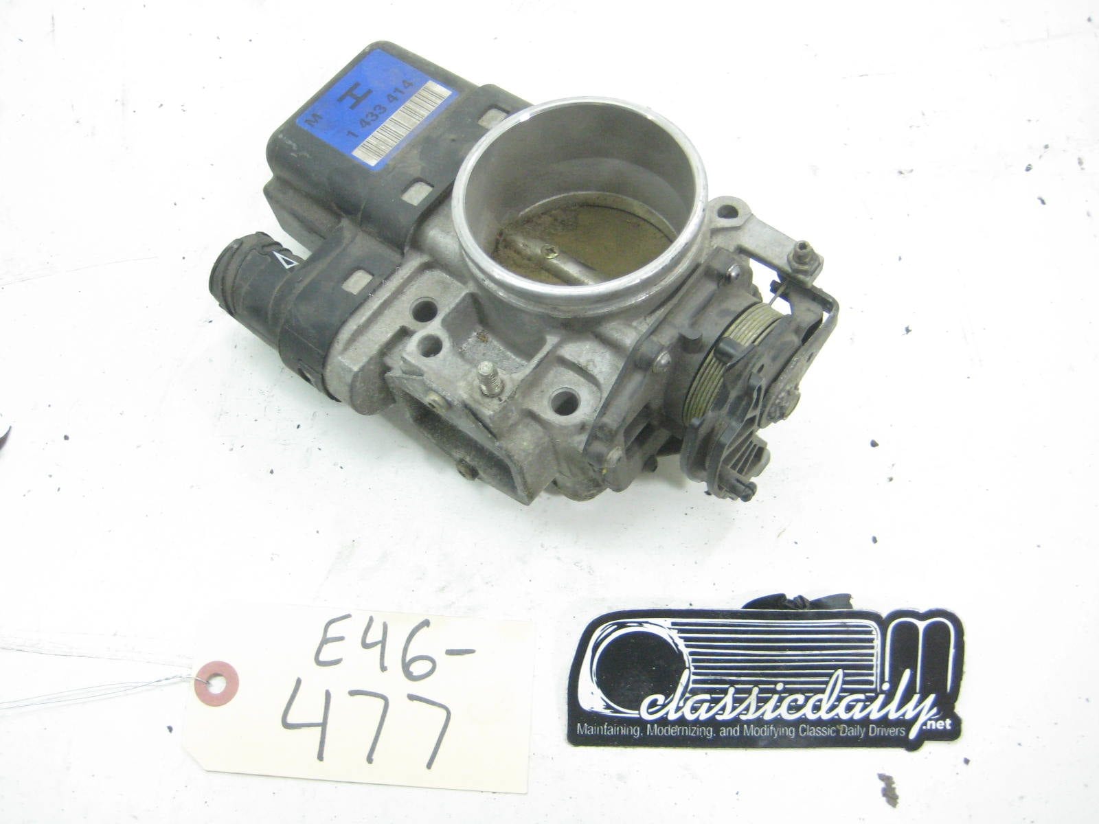 bmw e46 325 330 throttle body 1 433 414 2
