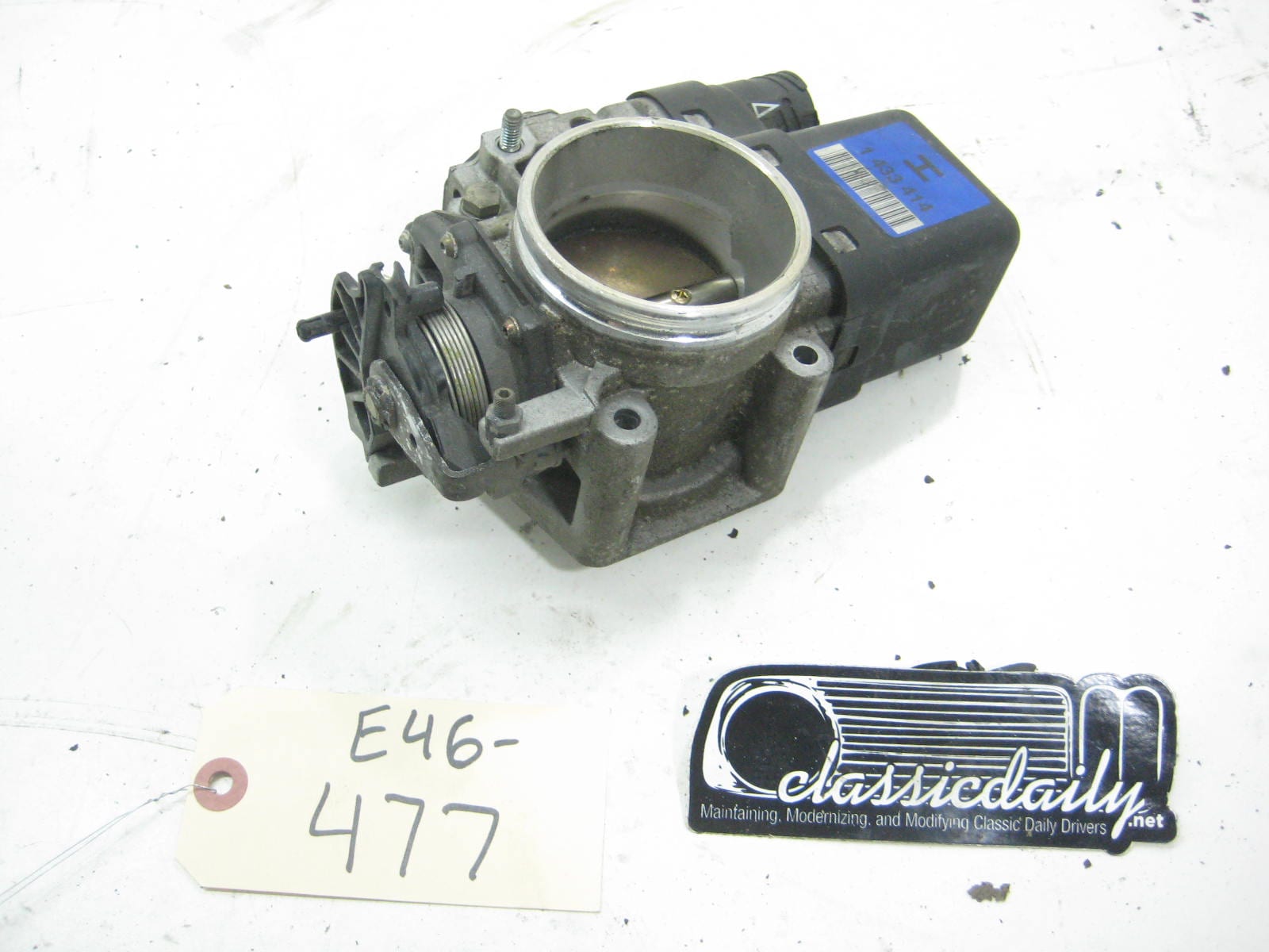 bmw e46 325 330 throttle body 1 433 414 2