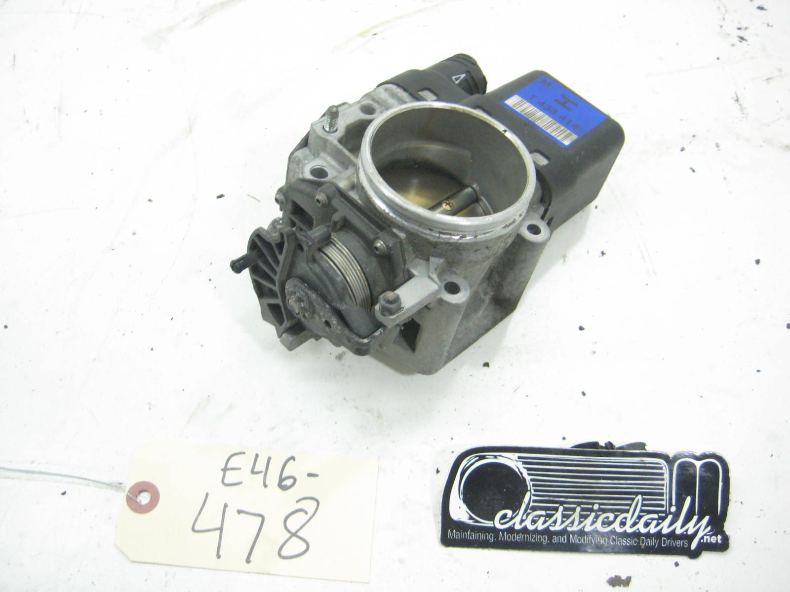 bmw e46 325 330 throttle body 1 433 414 3