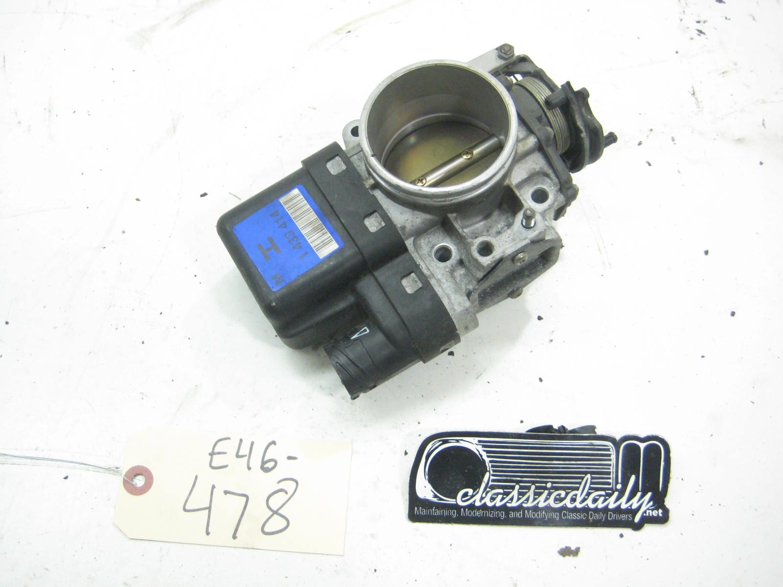 bmw e46 325 330 throttle body 1 433 414 3