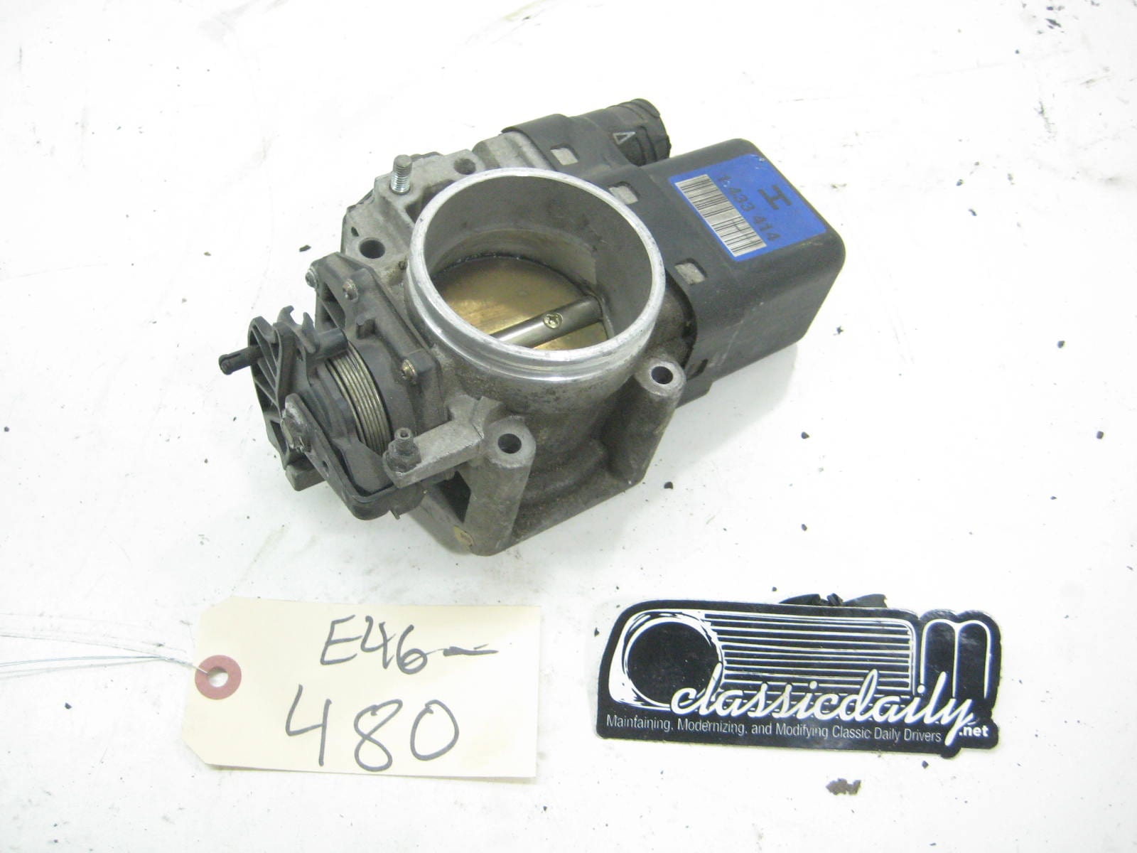 bmw e46 325 330 throttle body 1 433 414 5