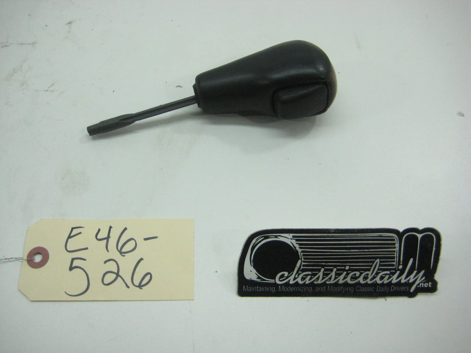 used parts automatic shifter lever wood inlay