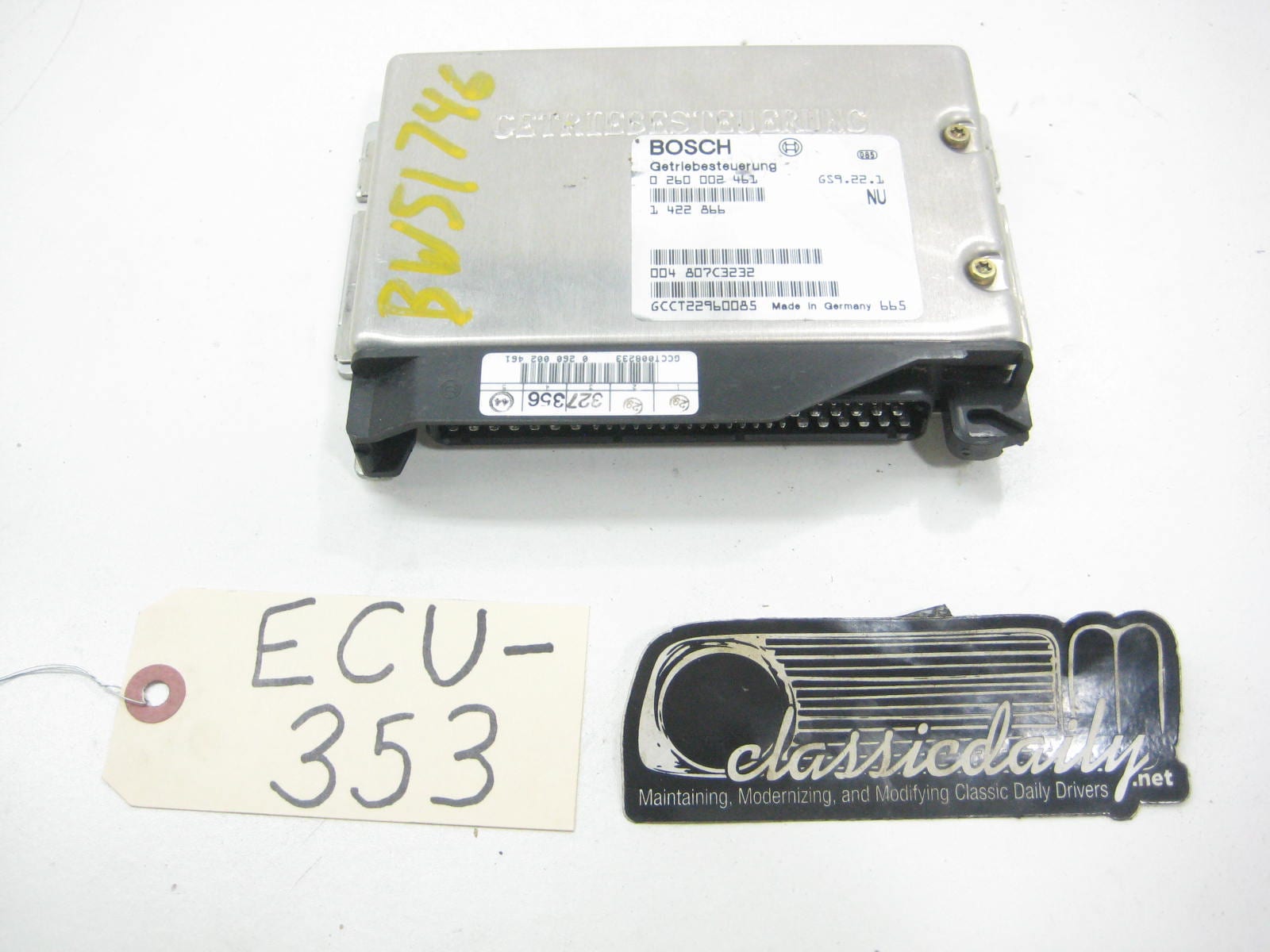 used parts bosch 0 260 002 461 tcm