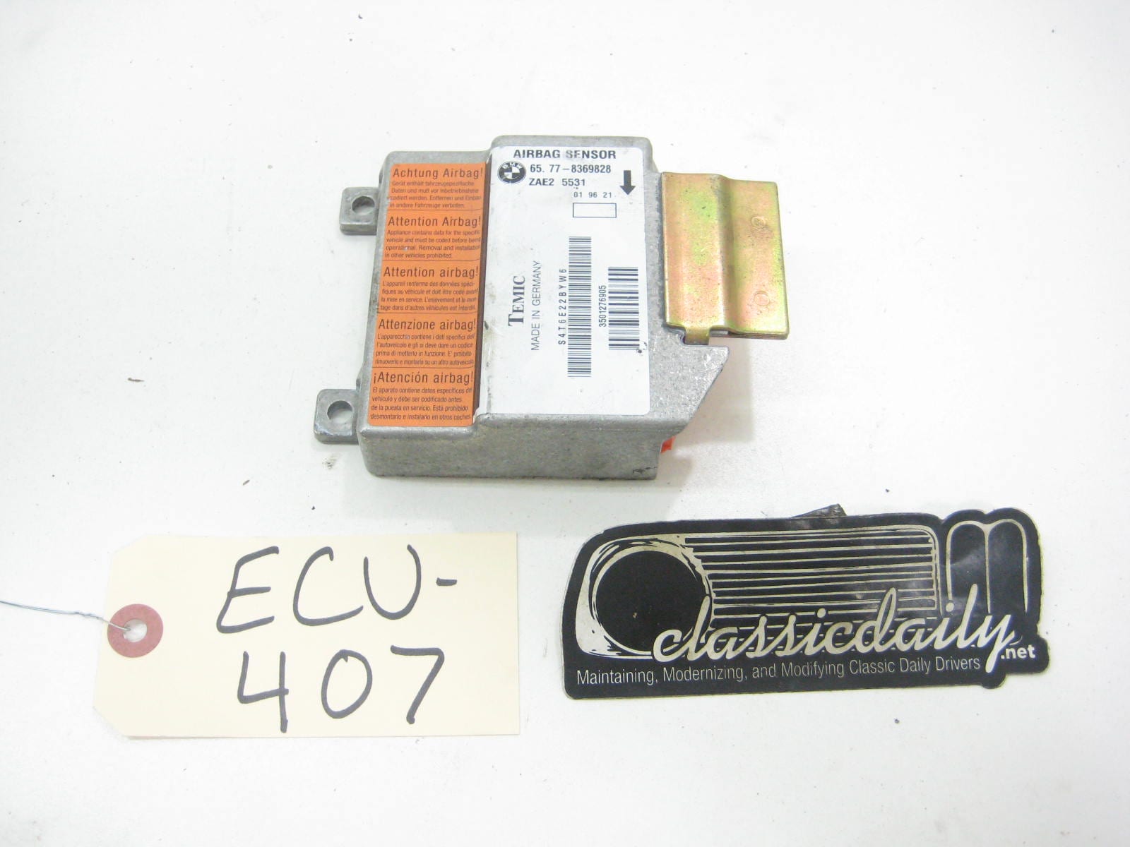 used parts air bag sensor 65 77 8369828