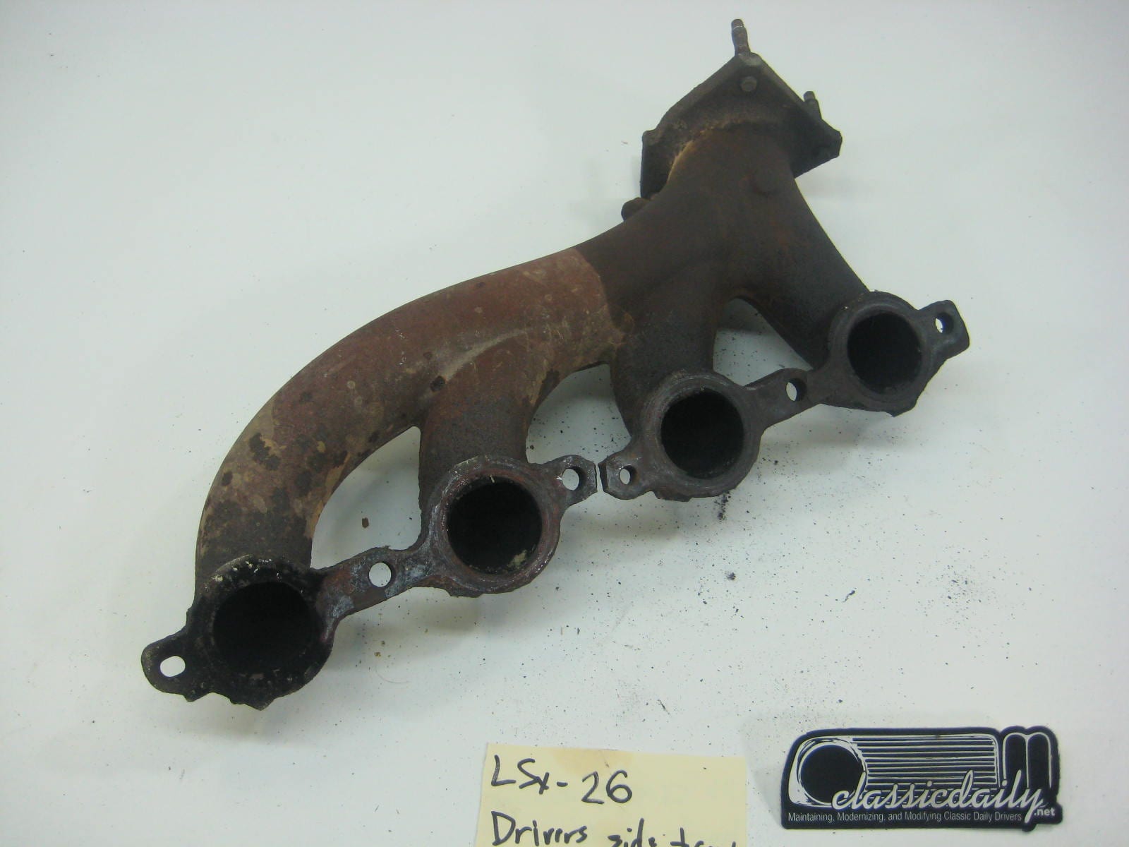 lm7 silverado drivers side truck exhaust manifold