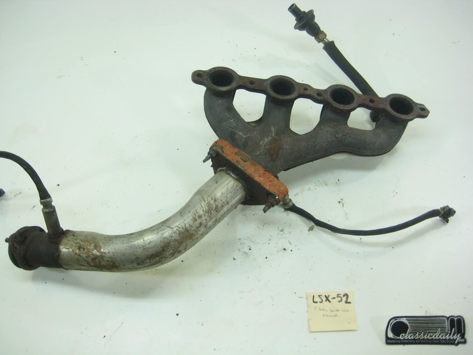 ls1 f body 1998 stamped driver left side exhaust