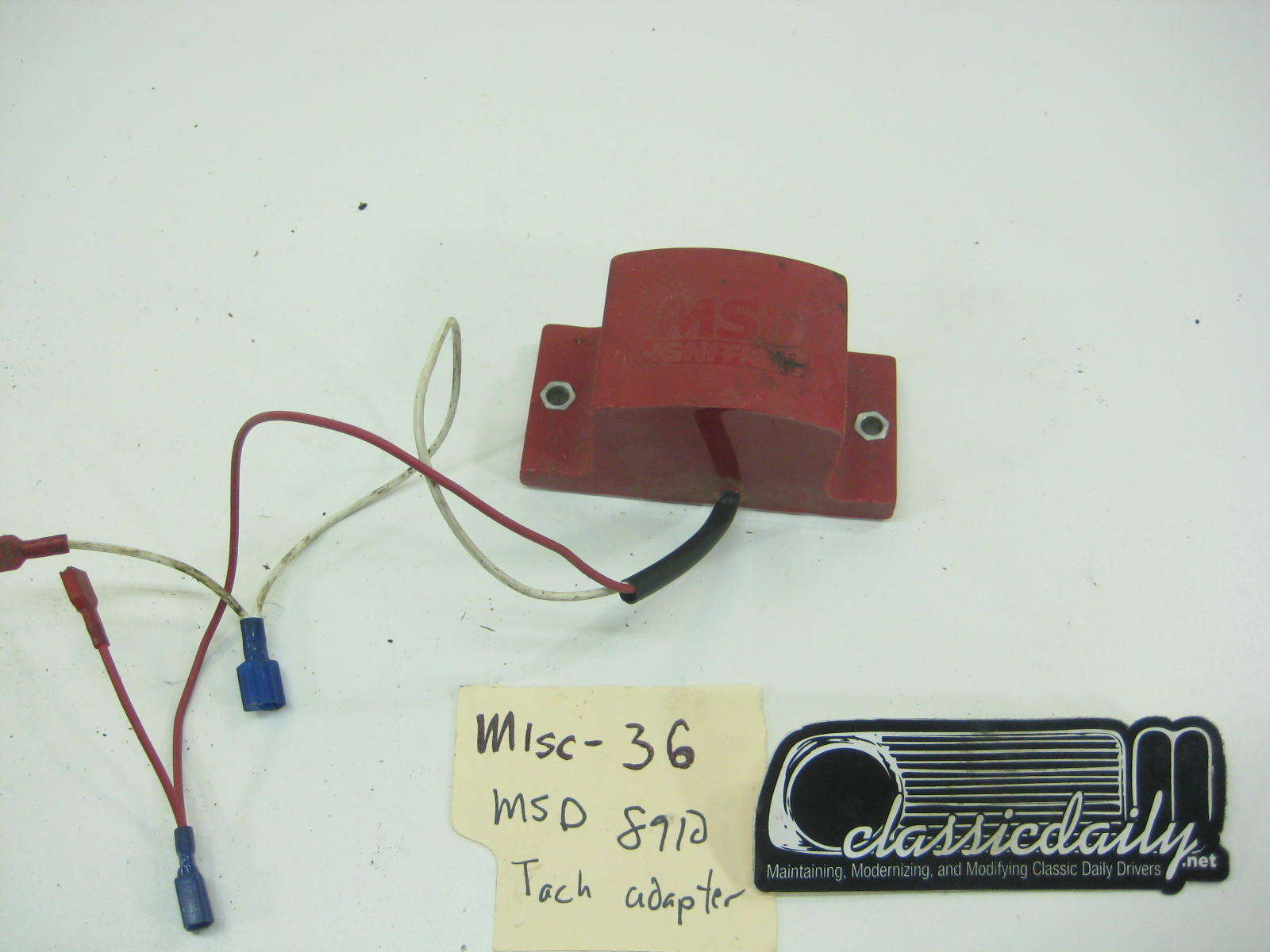 Msd 8910 Tach Adapter Classic Daily