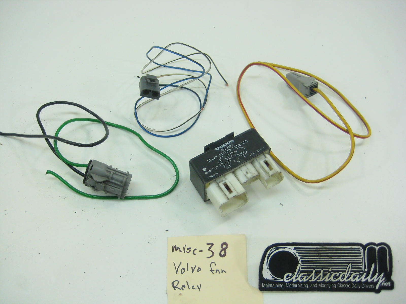 Volvo Fan Relay Classic Daily