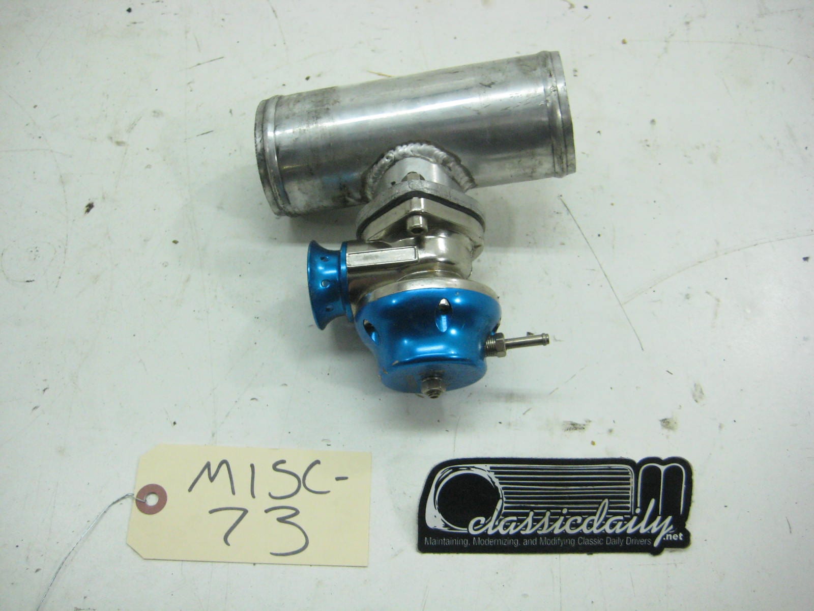 used parts blow off valve and pipe no name eiiiusa
