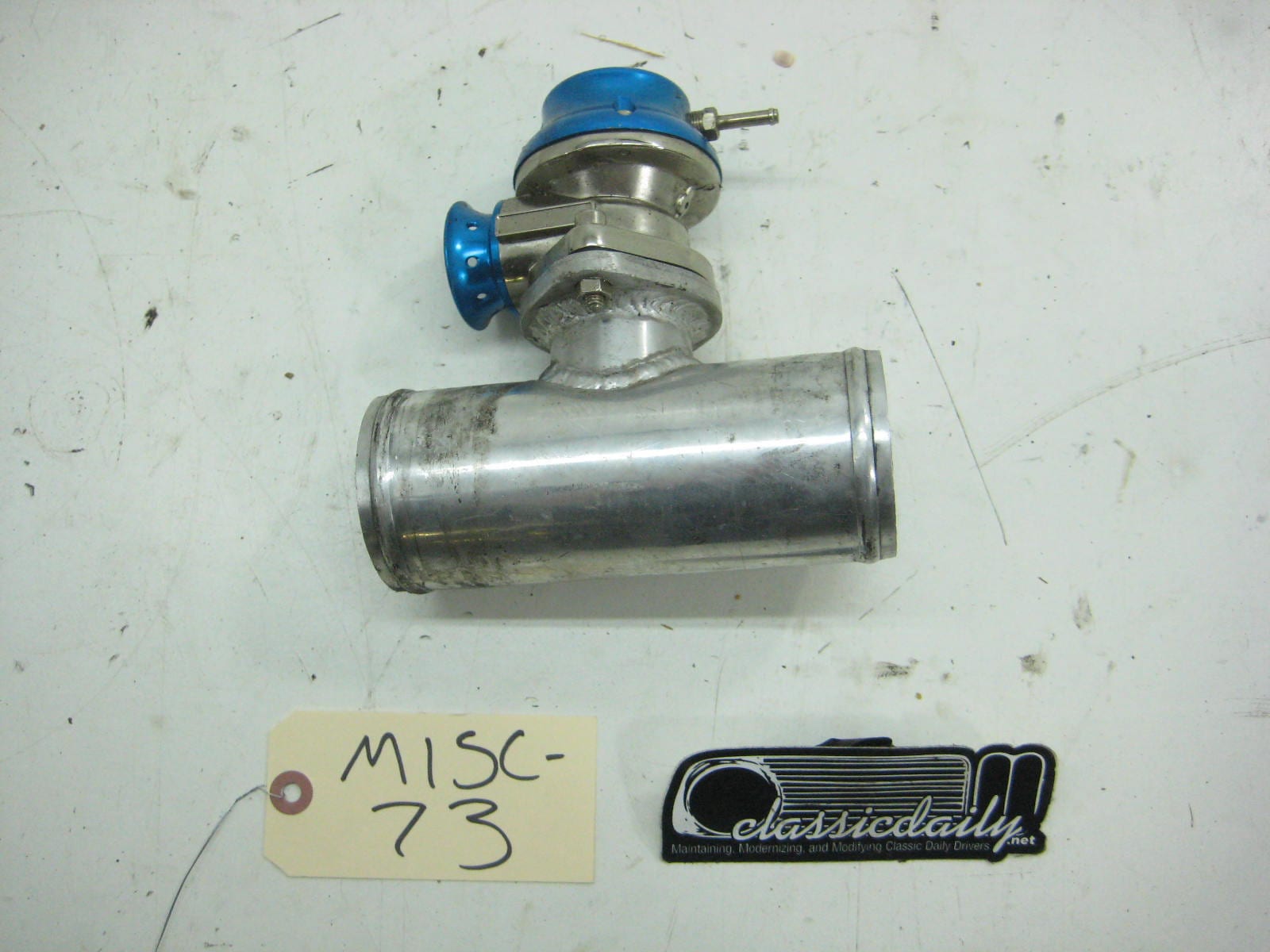 used parts blow off valve and pipe no name eiiiusa