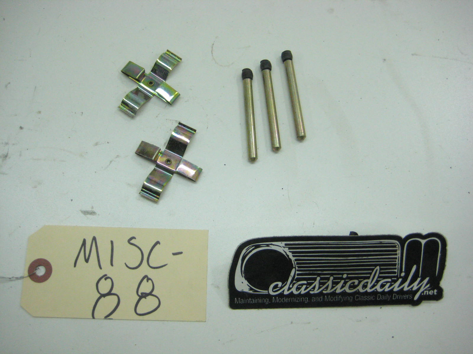 Rear Disc Brake Hardware Kit 34 21 1 113 665 MISC 88