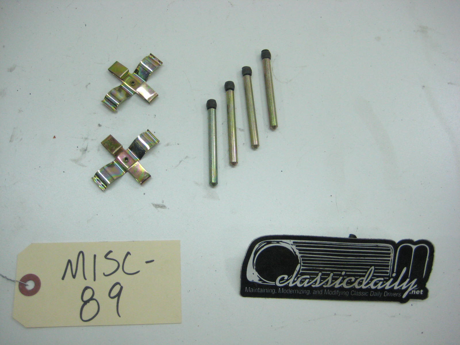 Rear Disc Brake Hardware Kit 34 21 1 113 665 MISC 89