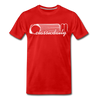 Men&#39;s Classic Daily Premium T-Shirt - red