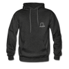 CLASSIC DAILY OREO HOODIE White Text - charcoal gray
