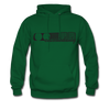 CLASSIC DAILY LATE STYLE HOODIE BLACK TEXT - forest green