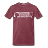 Classic Daily Men&#39; Premium T-Shirt Oreo - heather burgundy