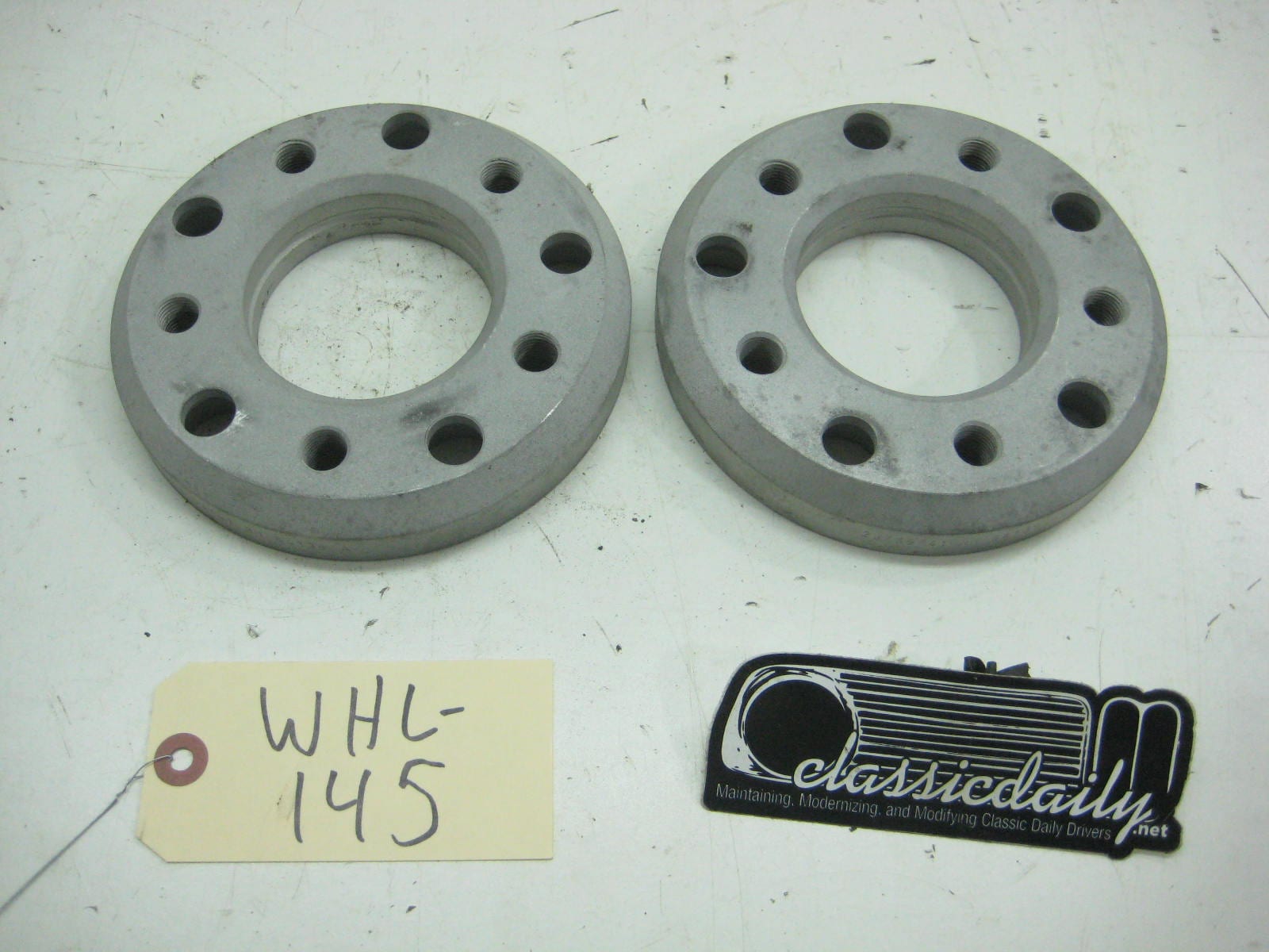 used parts wheel spacers 25755741 rh 64138 a set of 2 5x120 2