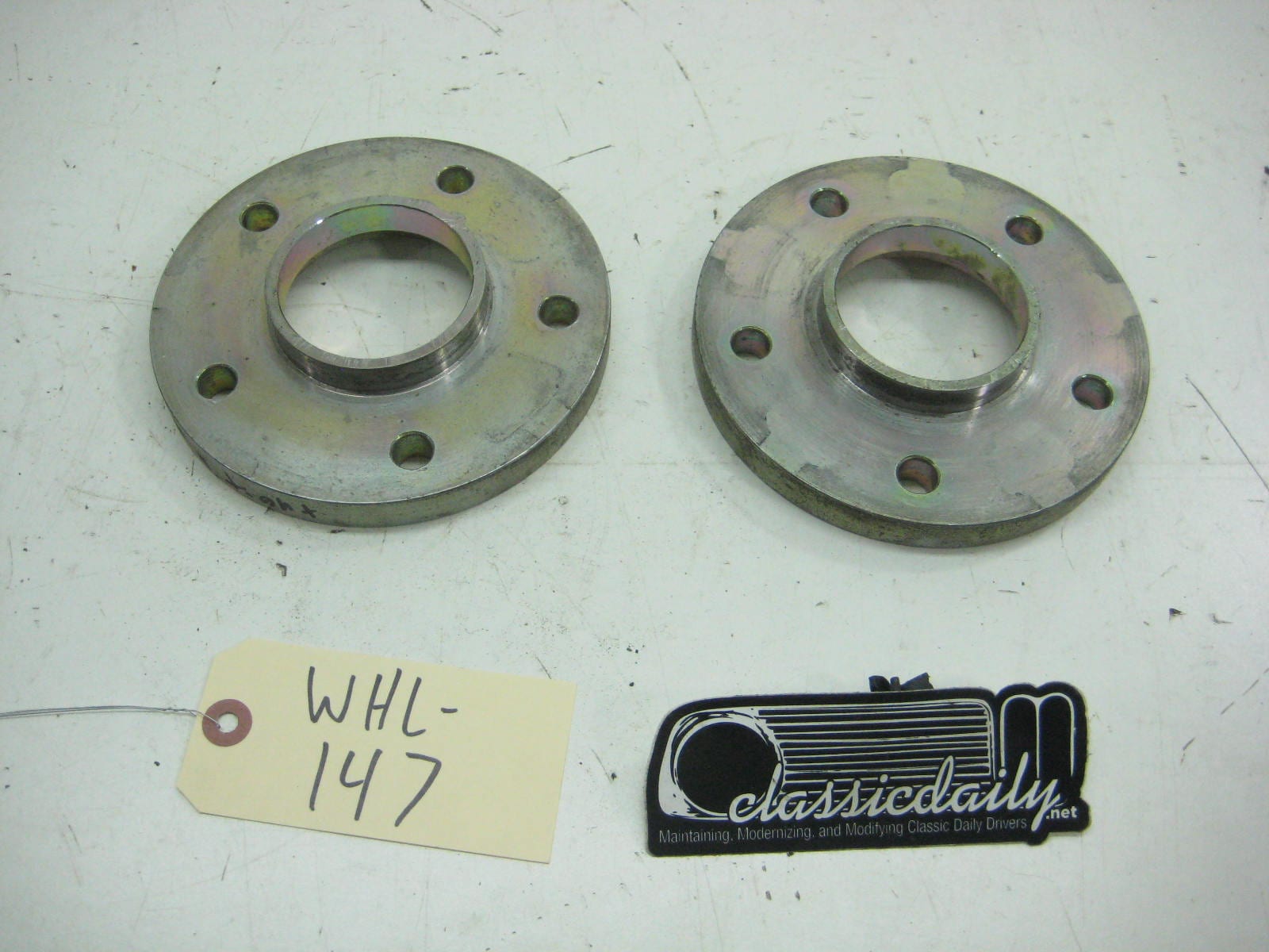 used parts wheel spacers 10 187 29 8 set of 2 powertech 5x120