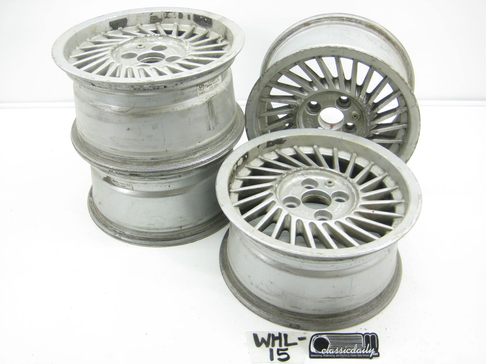used parts 14x7 et25 ruote oz 4x100 set of 4