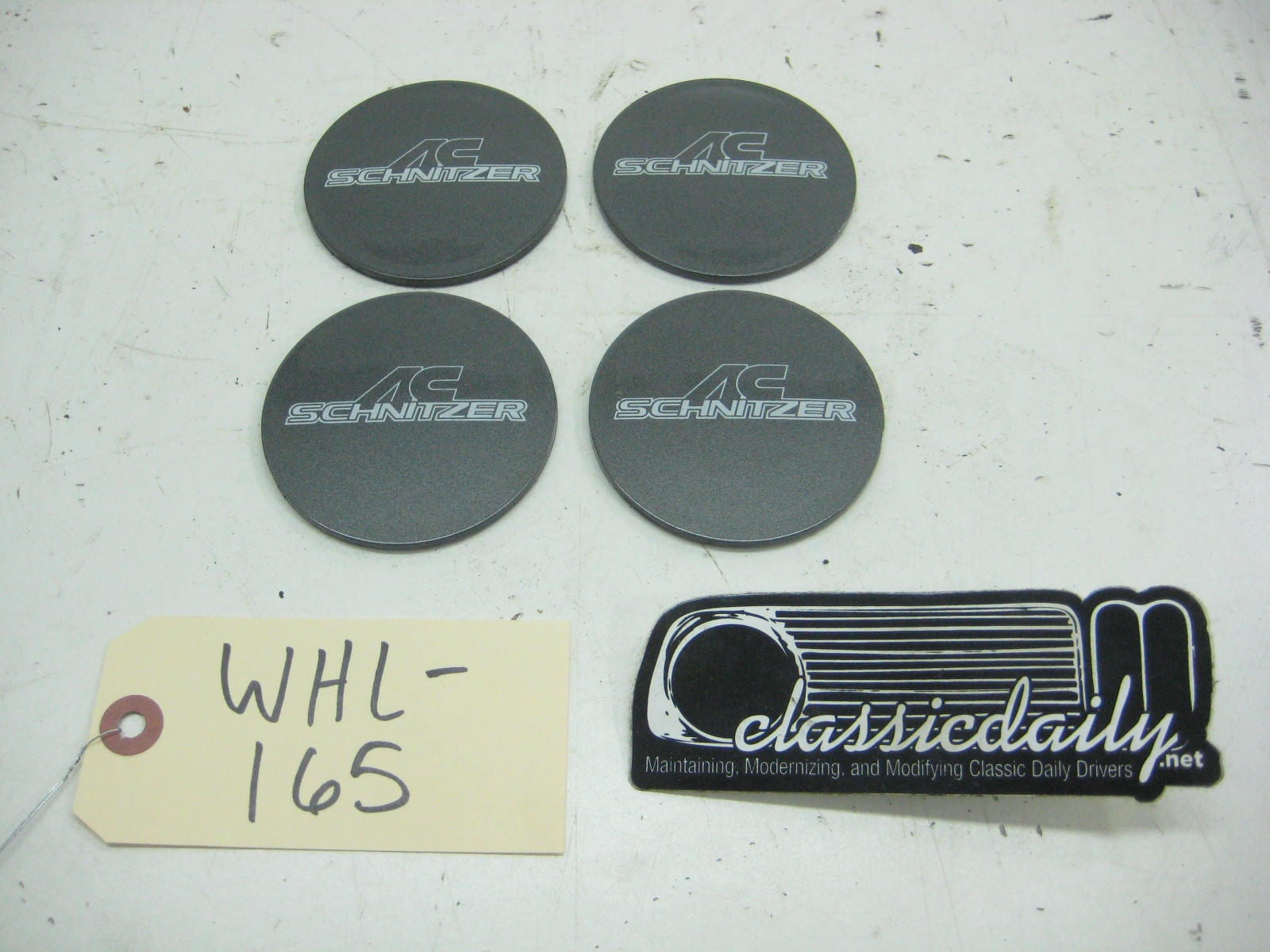 used parts wheel cap ac schnitzer set of 4 75mm
