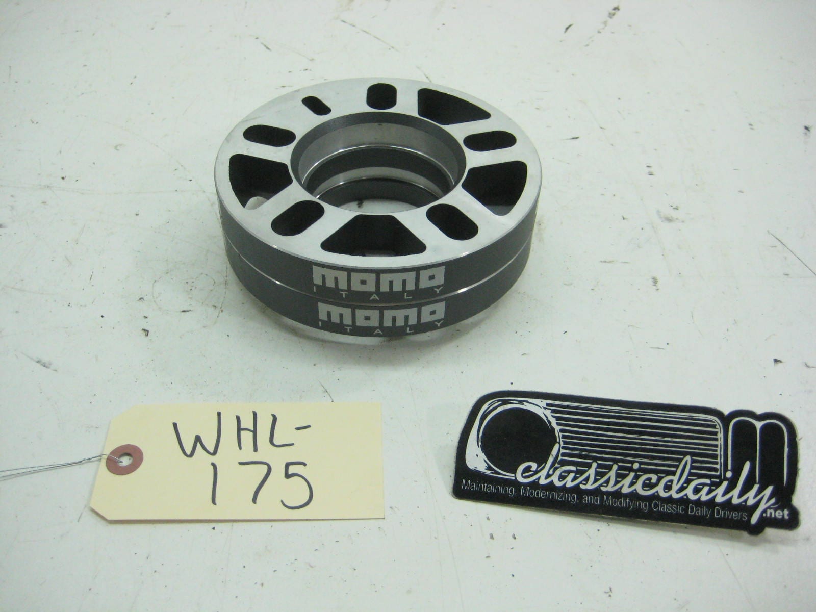 used parts wheel spacers 20mm pcd 98 120 sp20 type 5 holes set of 2 momo 14441247262