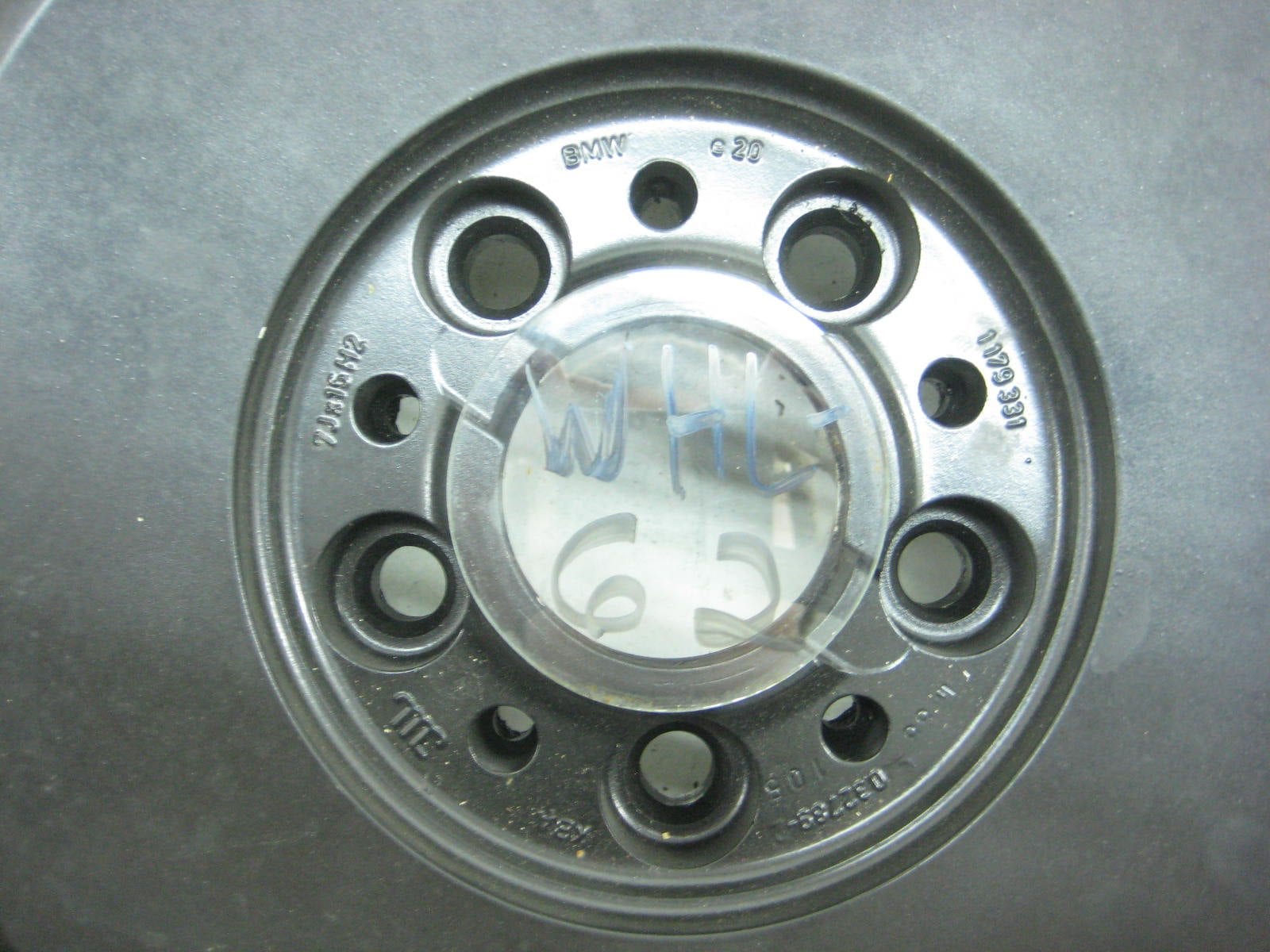 used parts e32 hpt 15 x 7 et20 5x120 no cap painted black