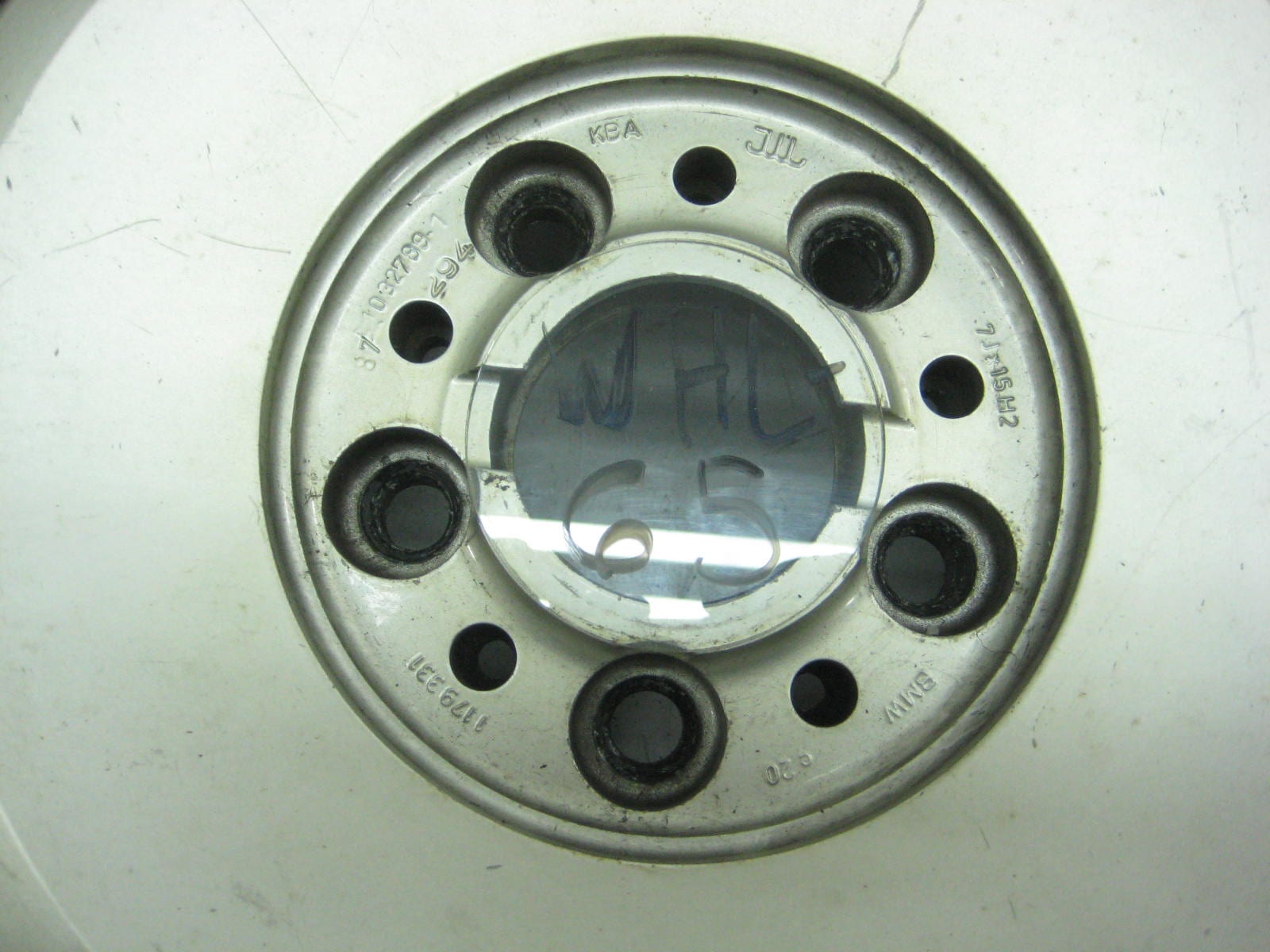 used parts e32 hpt 15 x 7 et20 5x120 no cap raw