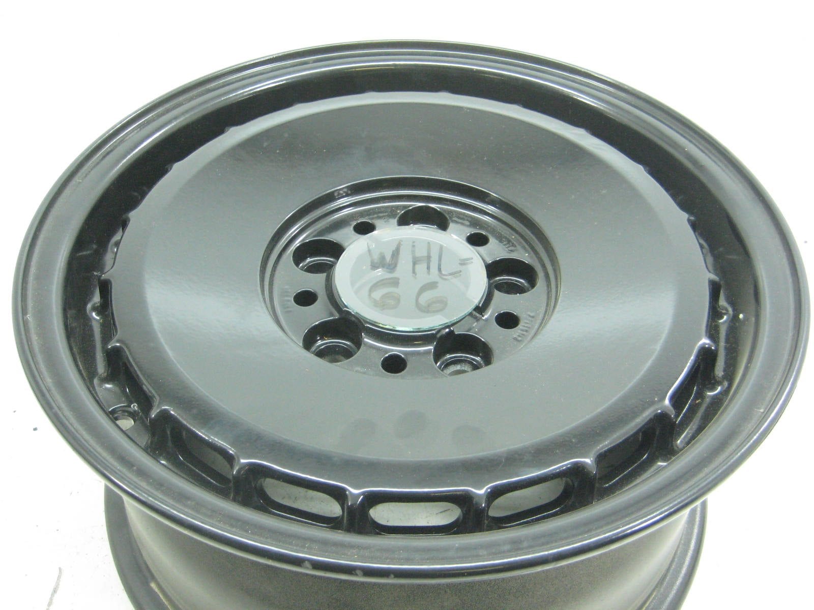 used parts e32 hpt 15 x 7 et20 5x120 no cap painted black 2