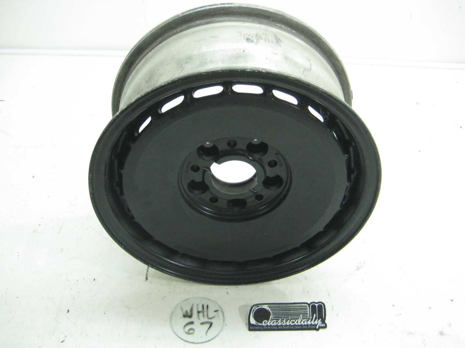 used parts e32 hpt 15 x 7 et20 5x120 no cap painted black 3