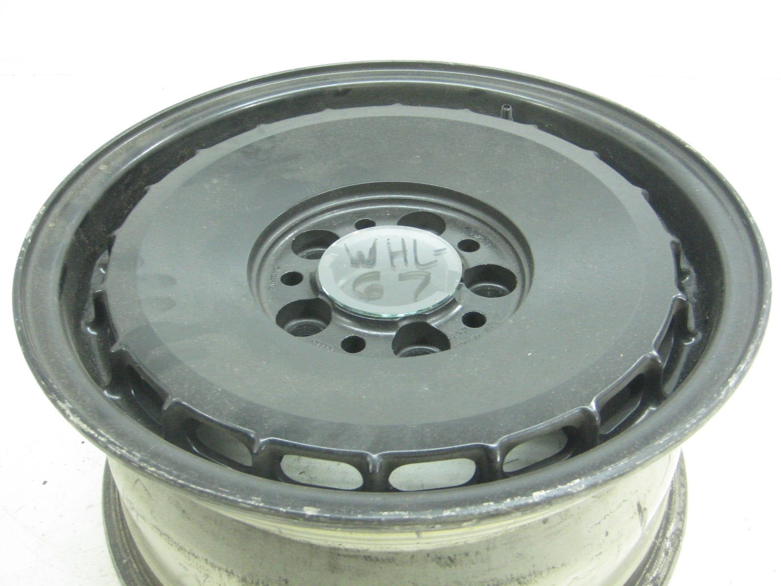 used parts e32 hpt 15 x 7 et20 5x120 no cap painted black 3