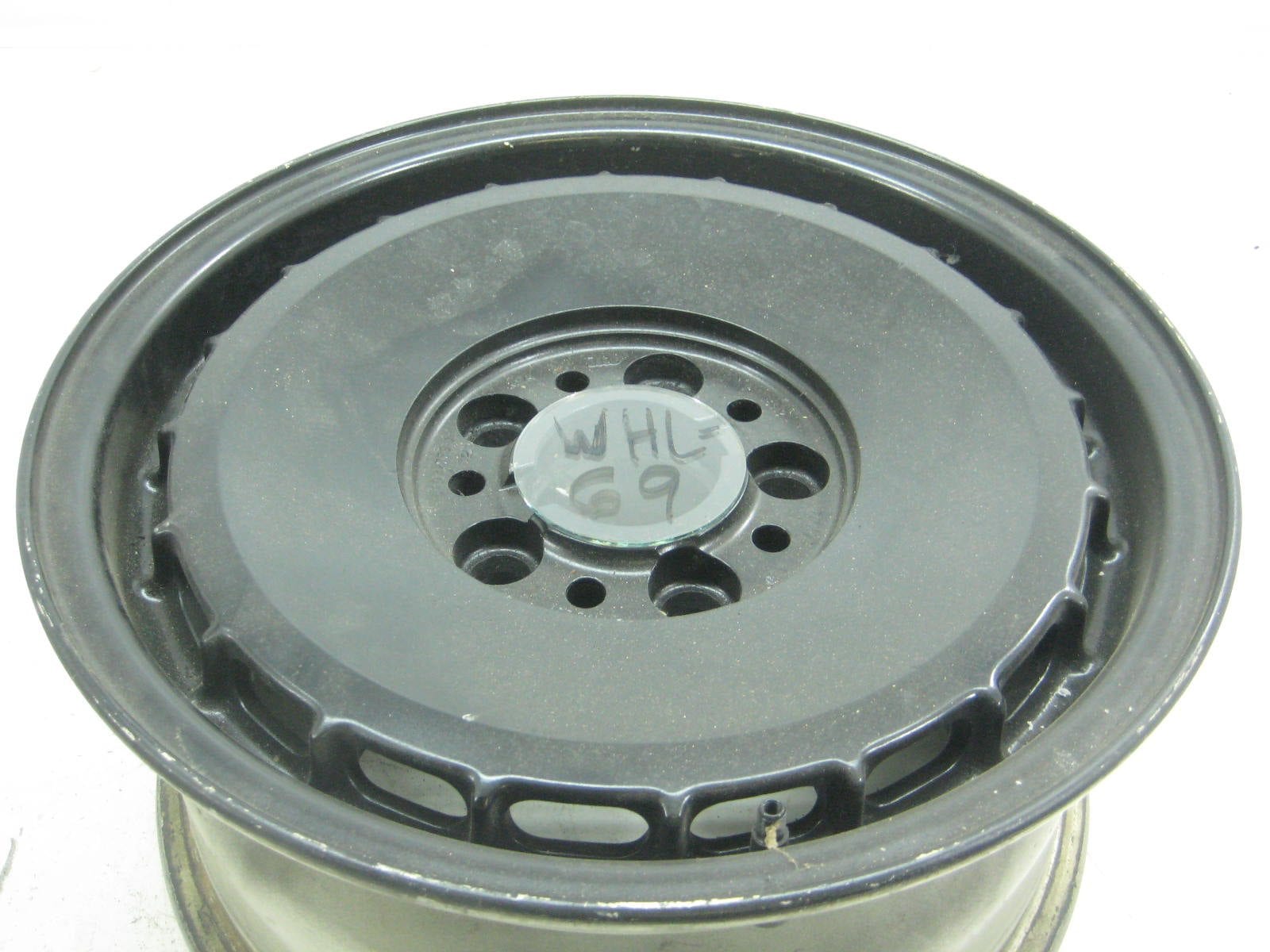 used parts e32 hpt 15 x 7 et20 5x120 no cap painted black 5